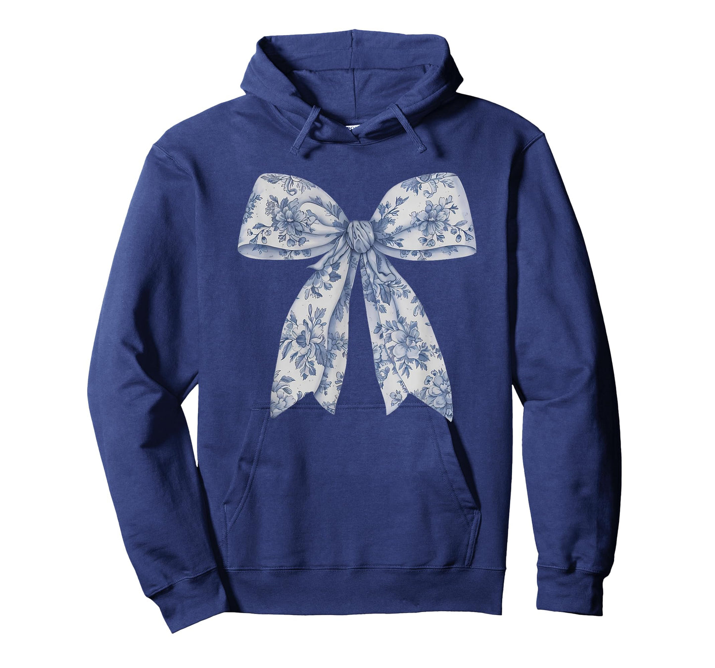 Bow Shirt | Blue Bow and Ribbon Graphic Cute for Girl Women T-Shirt