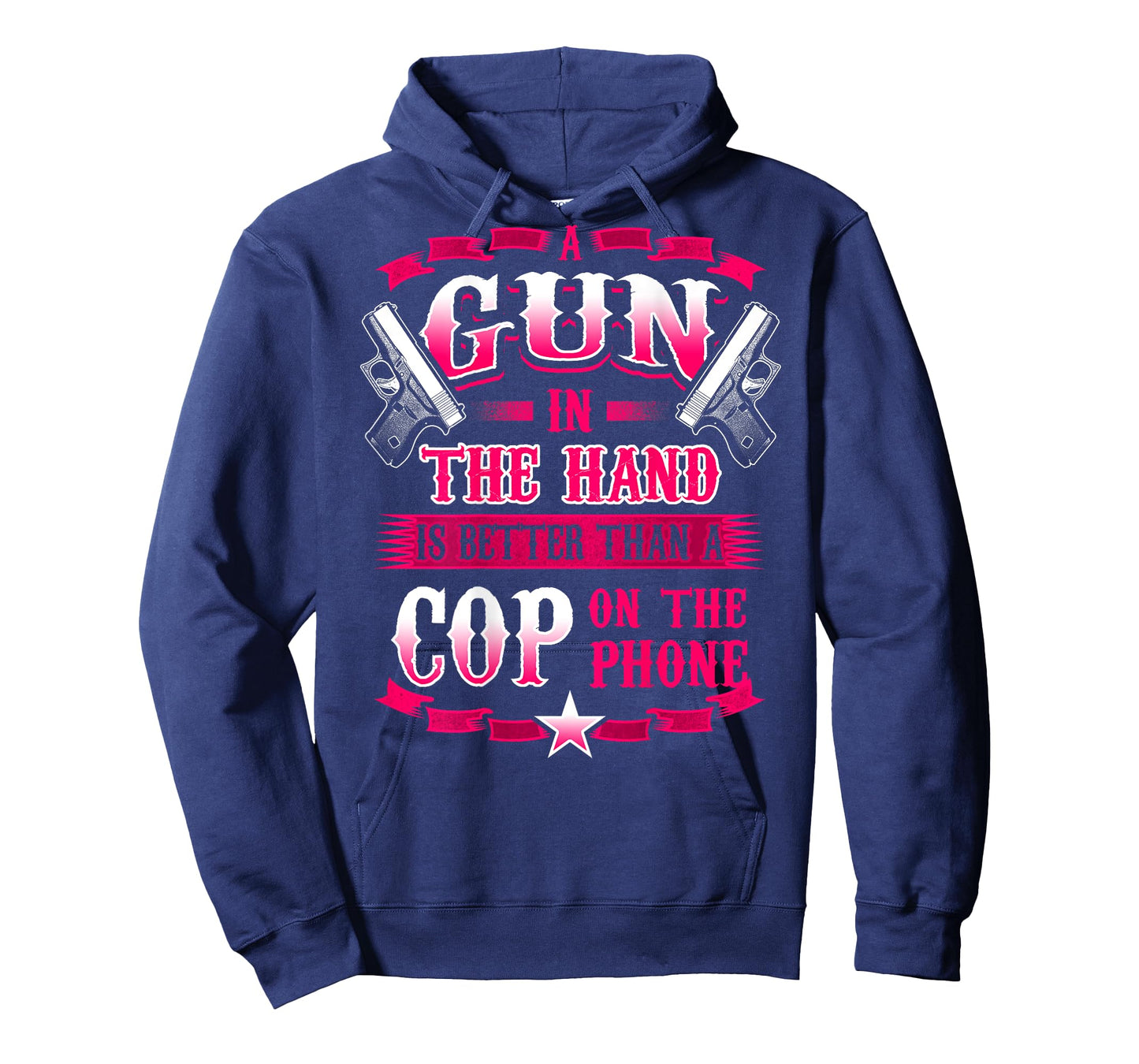 A GUN IN THE HAND Funny 2ND Amendment Gun Rights T-Shirt