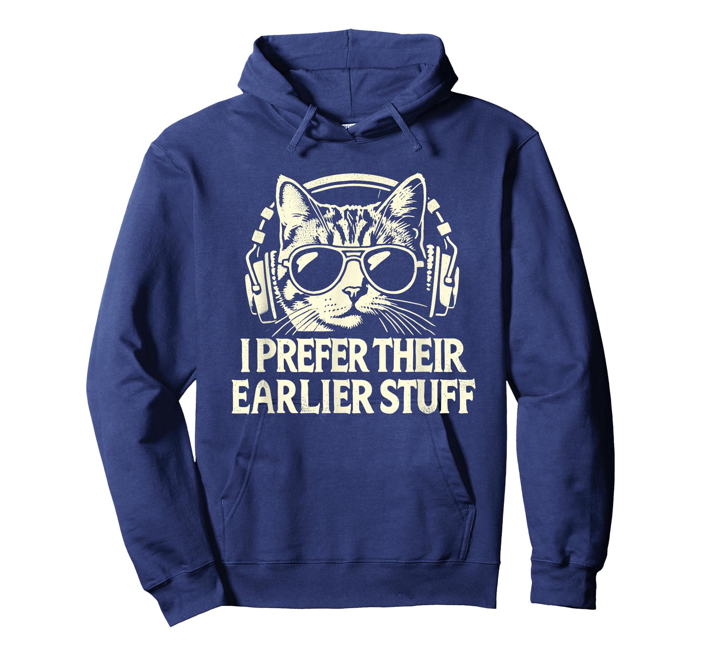 I Prefer Their Earlier Stuff Cat Festival Concert Music Band T-Shirt