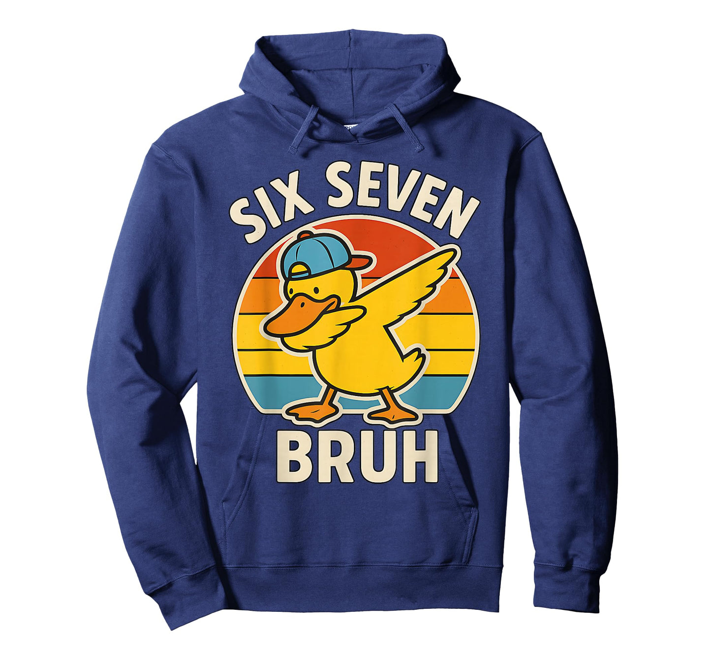 67 Meme 6 7 Bruh Duck Dabbing Six Seven Bruh Funny T-Shirt