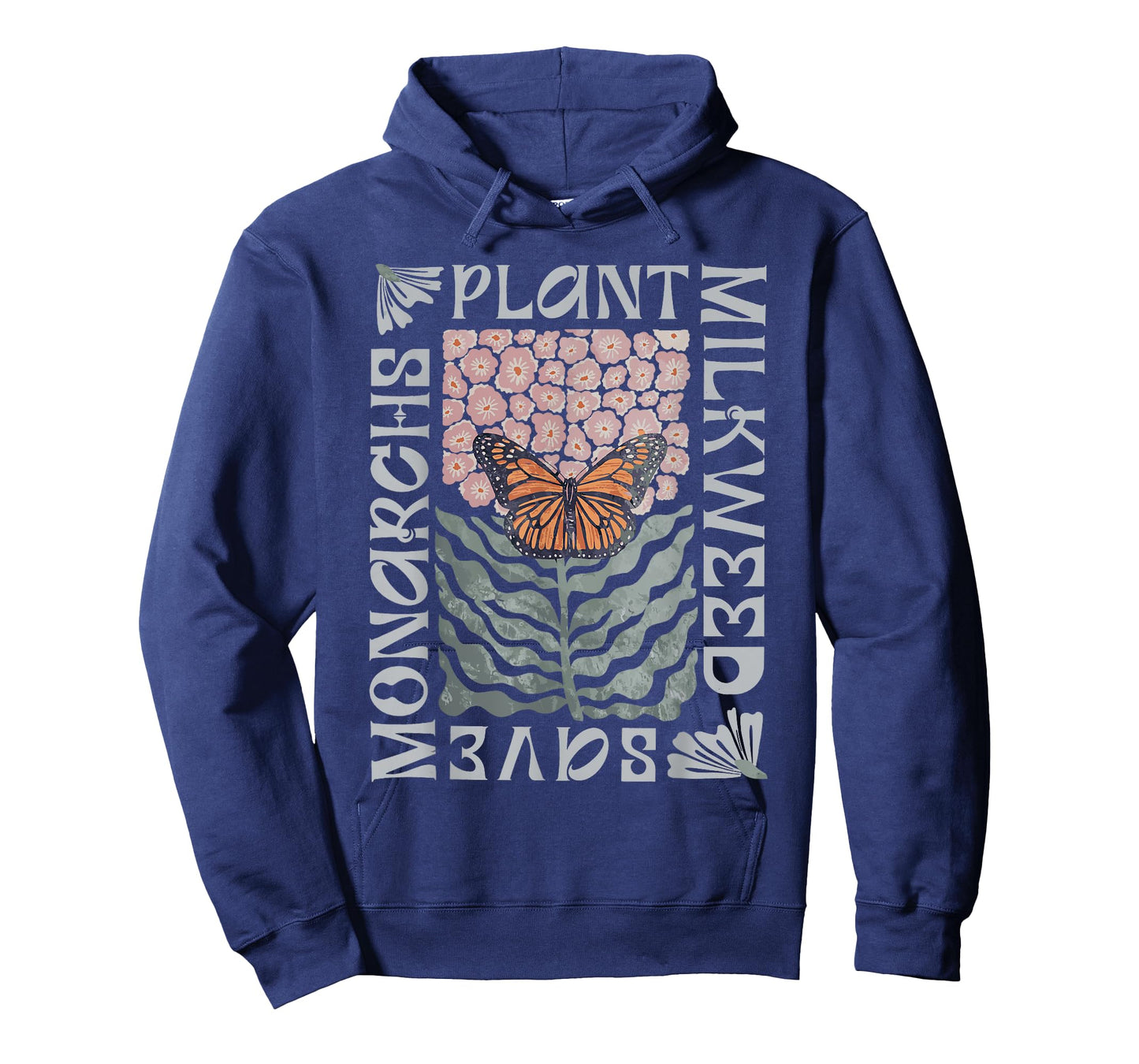 Save The Monarchs Plant Some Milkweed Butterfly T-Shirt