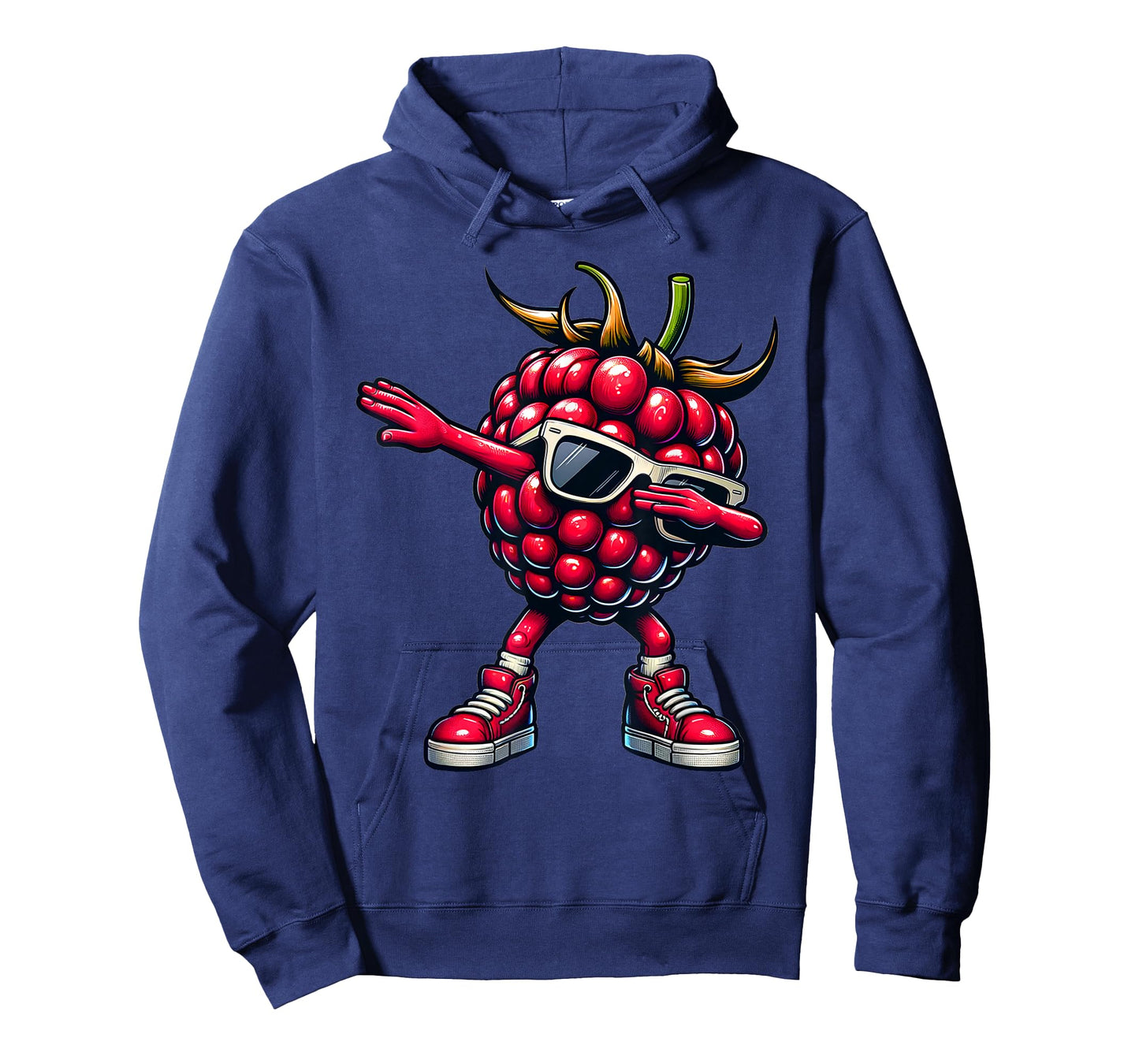 Dabbing Raspberry Funny Pink Raspberry Fruit Gift T-Shirt