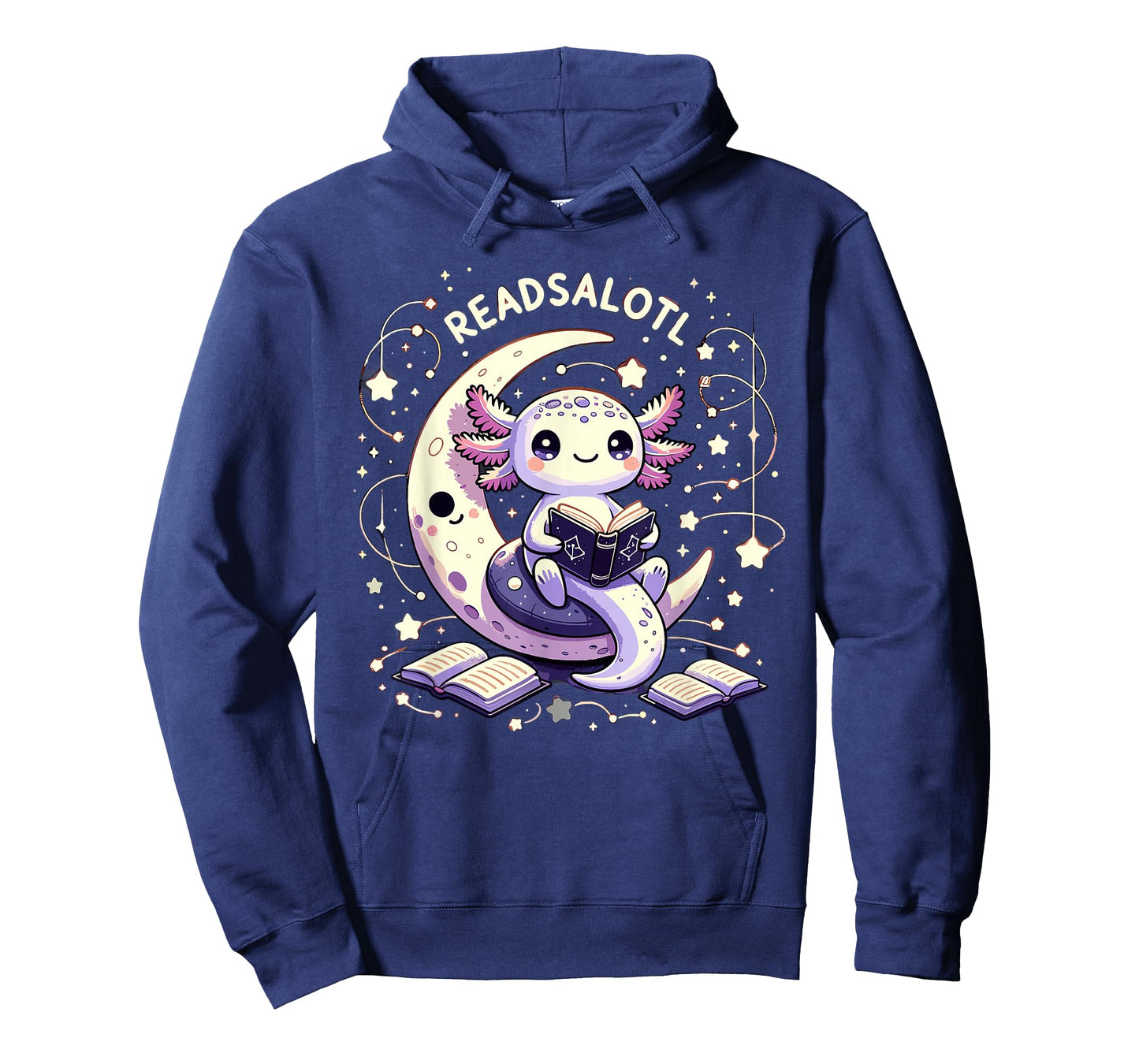 Axolotl Books Readsalotl Reading Bookworm Boys Girls Kids T-Shirt