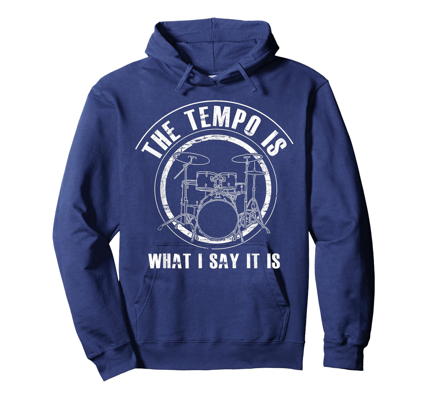The Tempo Is What I Say It Is T-Shirt Funny Drummer Gift T-Shirt