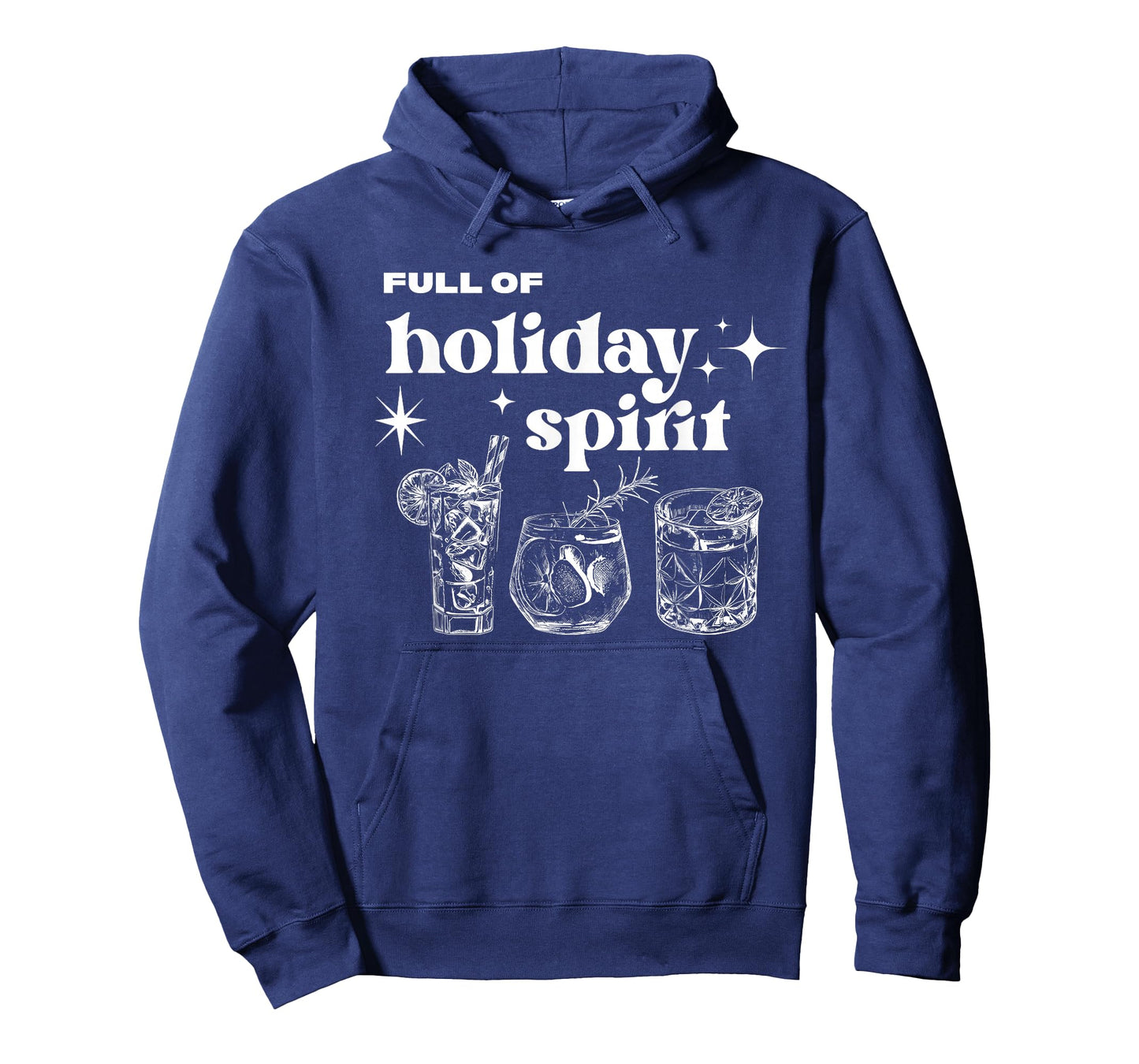 Christmas Full of Holiday Spirit Cocktail Club Women Men T-Shirt