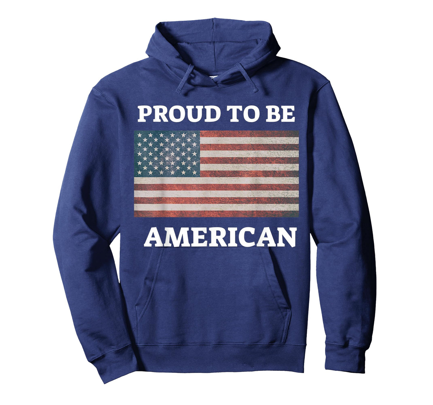Patriotic USA Flag Proud To Be American Gift Citizen Veteran T-Shirt