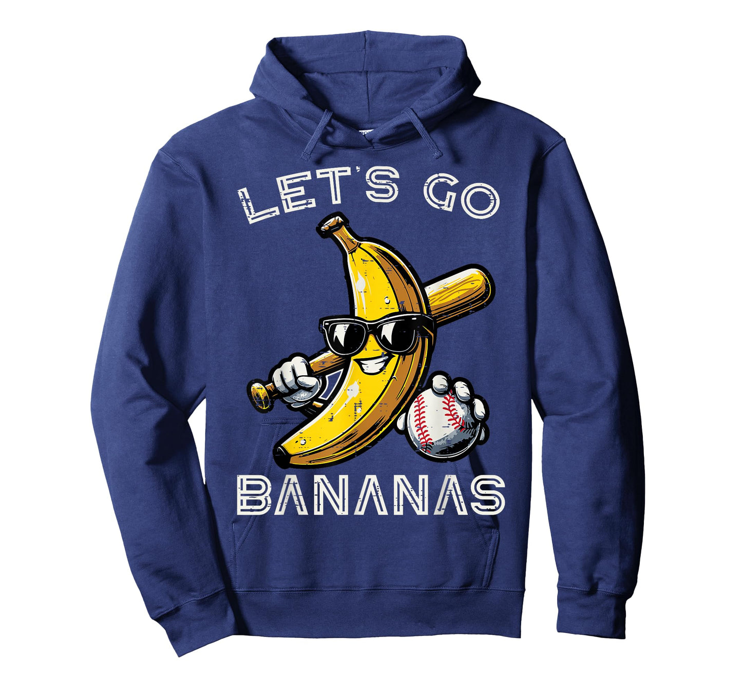 Lets Go Banana Retro Boys Kids Men Youth T-Shirt