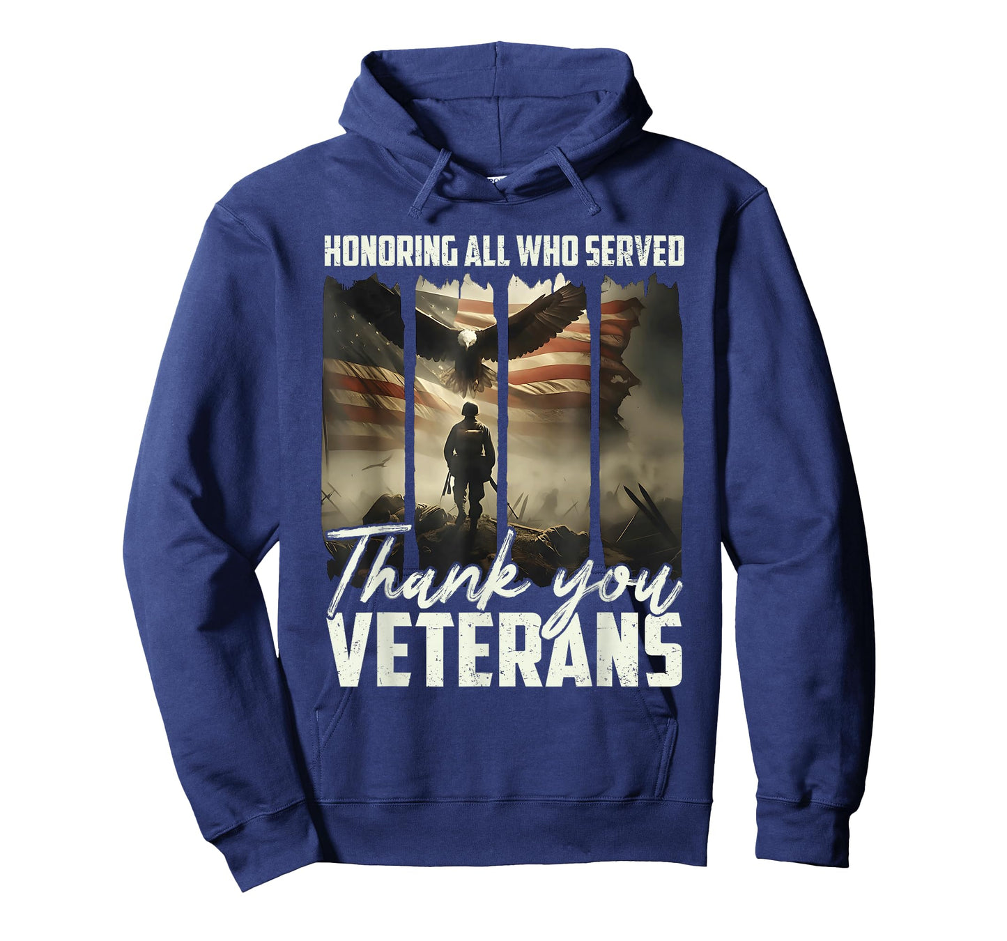 Honoring All who Served Thank You Veterans Day US Patriotic T-Shirt