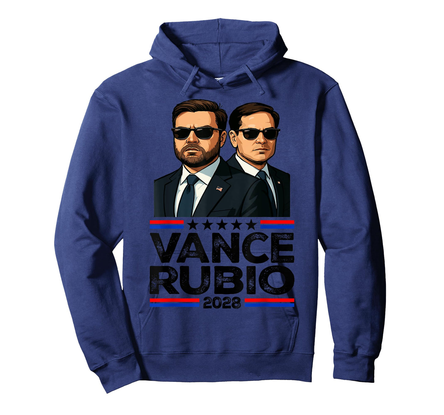 Vance Rubio 2028 J D Vance Marco Rubio President 2028 Funny T-Shirt
