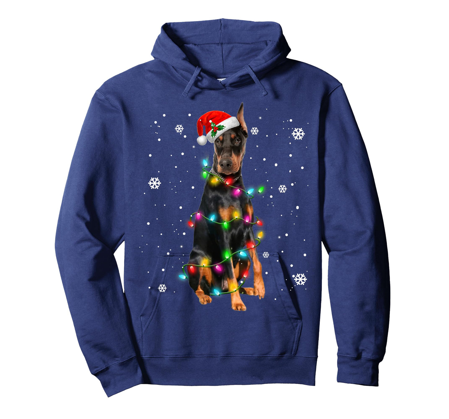 Doberman Pinscher Dogs Tree Christmas Sweater Xmas Pet Dog T-Shirt