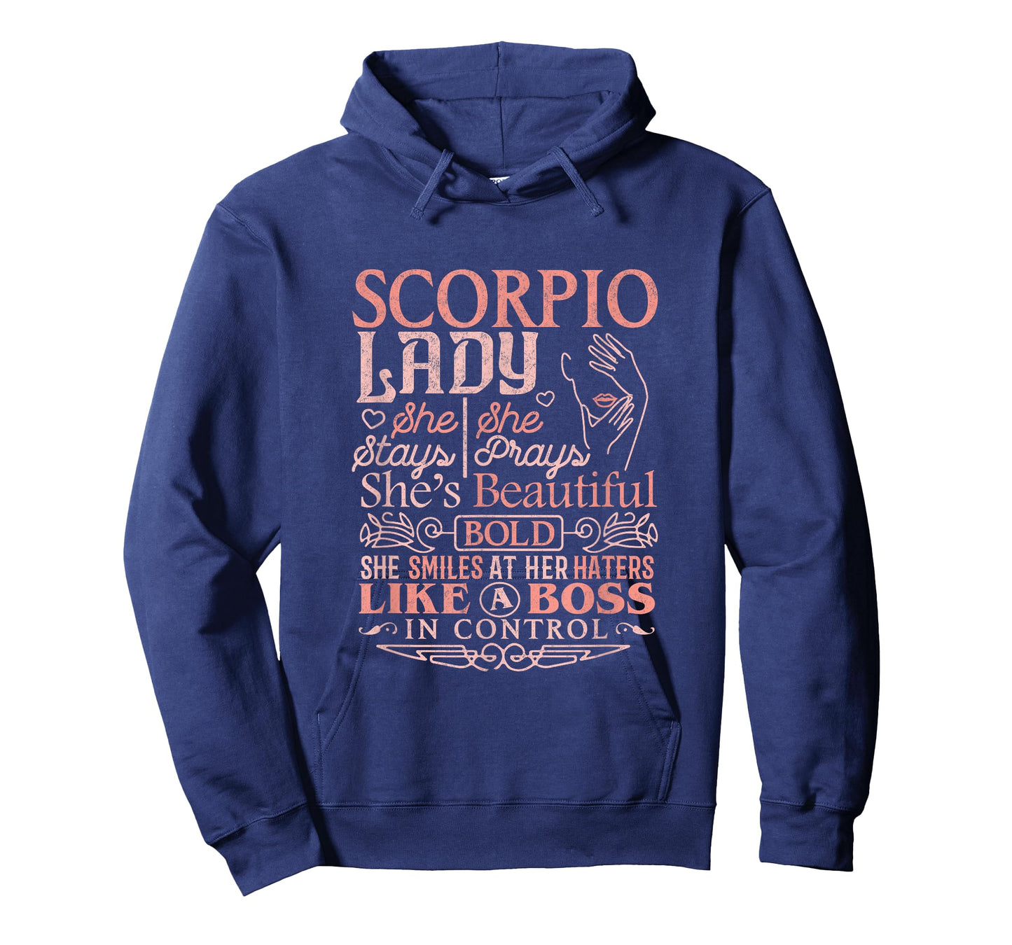 Scorpio Lady Shirt Astrology Zodiac Sign Scorpio Woman Girl T-Shirt