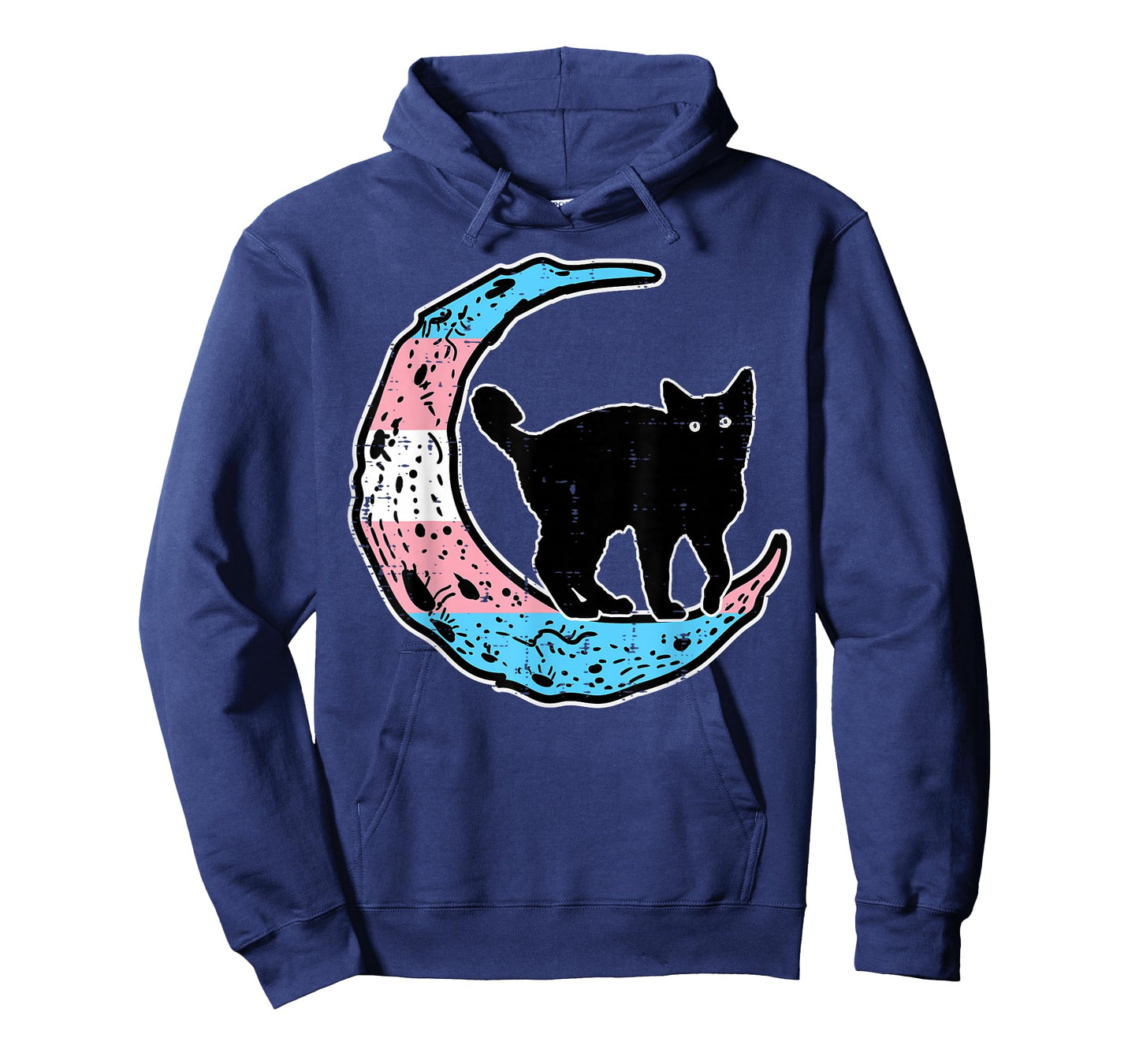 Trans Cat Moon Transgender Pride Transexual Lgbt Girls Women T-Shirt