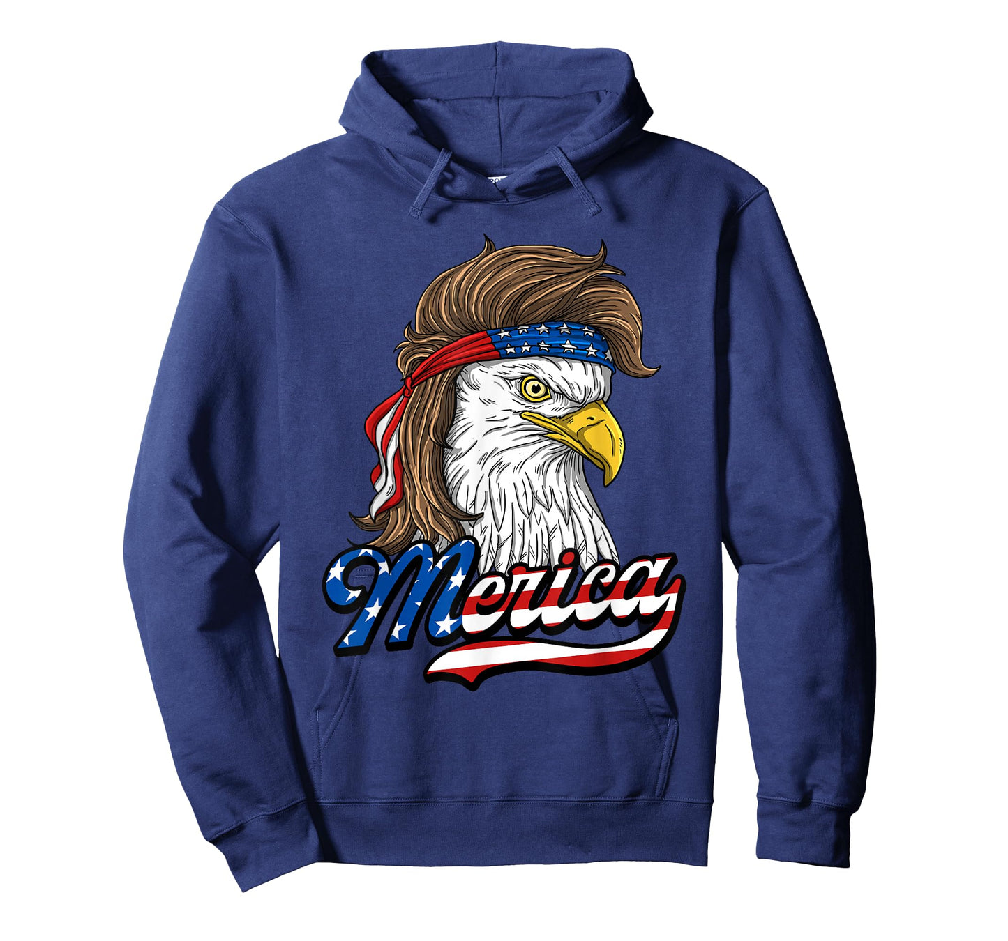 Merica - Patriotic USA Eagle of Freedom - 4th of July T-Shirt Small