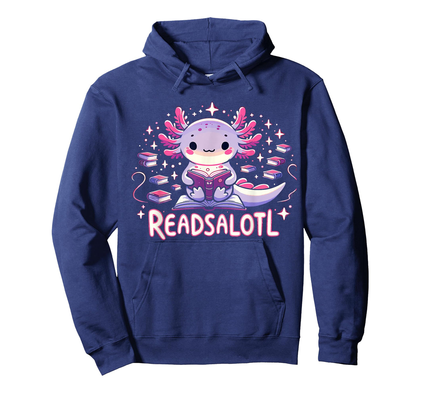 Axolotl Books Readsalotl Reading Bookworm Boys Girls Kids T-Shirt