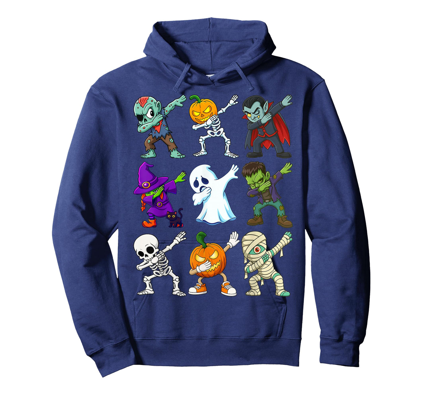Dabbing Halloween Boys Skeleton Zombie Scary Pumpkin Mummy T-Shirt