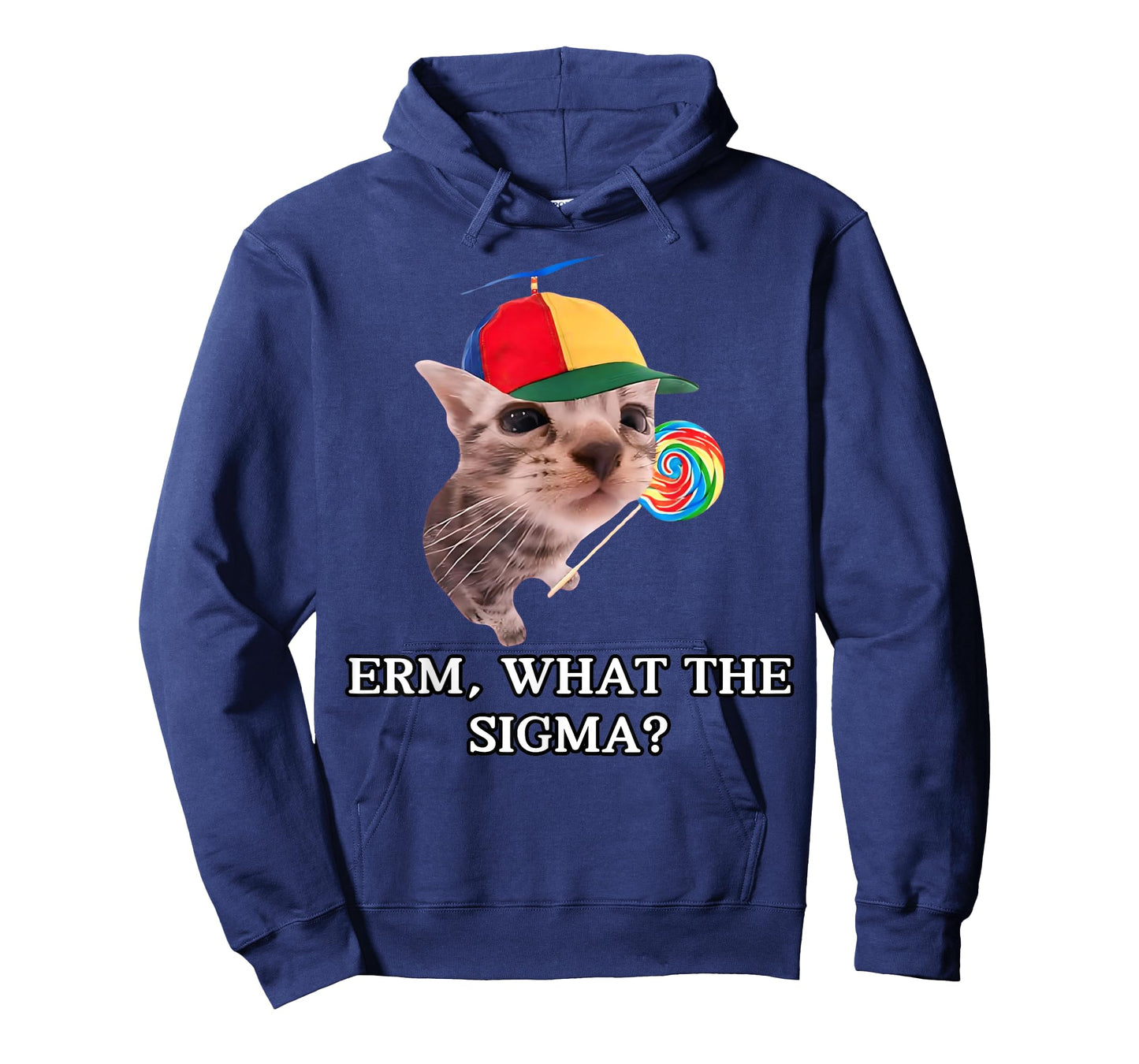 Erm What Sigma Cat Meme Funny Memes Internet Memes Joke Mens T-Shirt