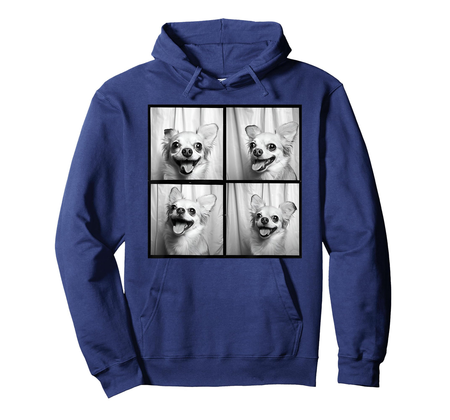 Smiling Chihuahua Face Funny Dog Photoshoot Chihuahua Mom T-Shirt for Men Women Kids