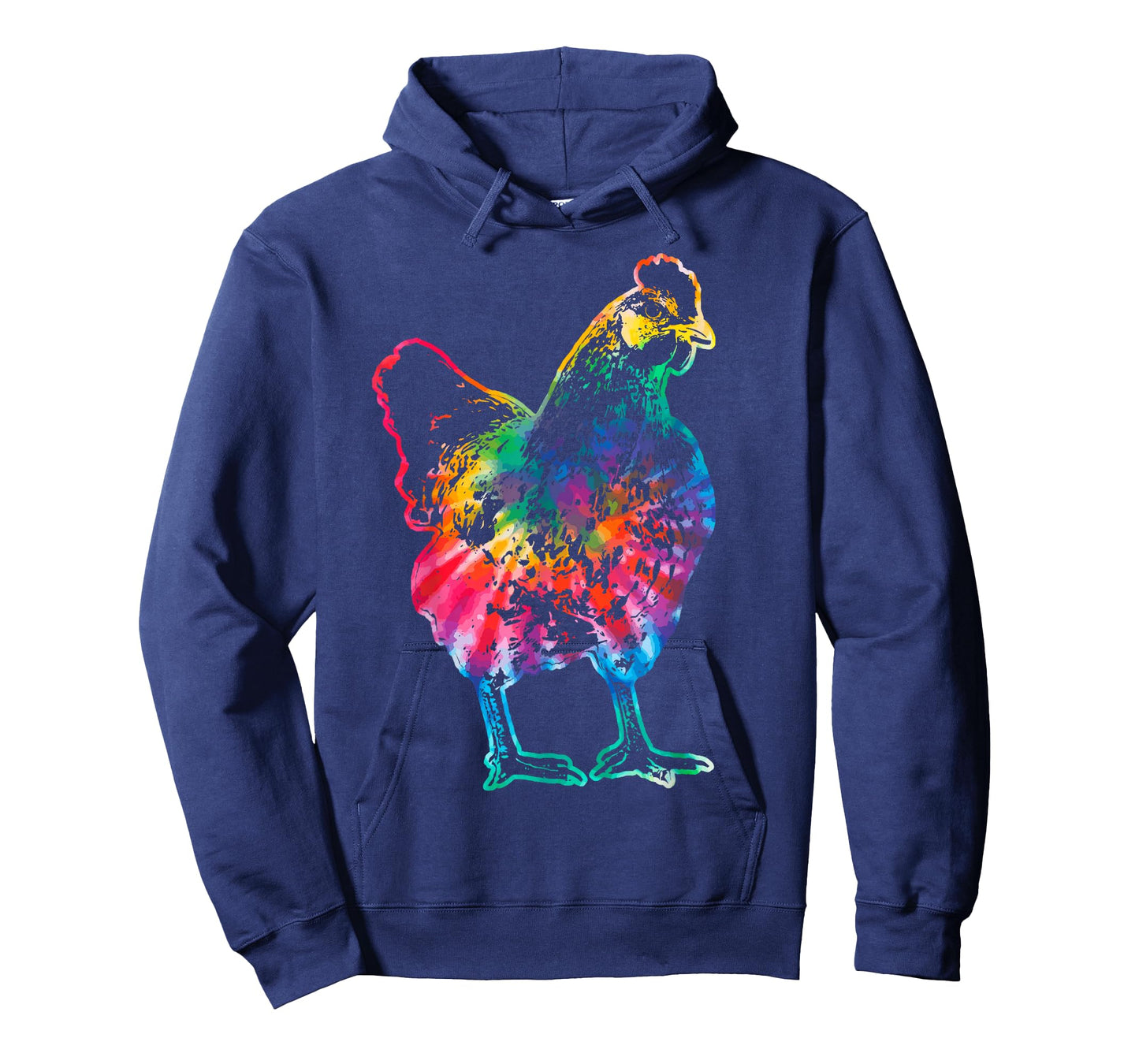 Chicken Batik Tie Dye Hippie Chicken Vintage T-Shirt