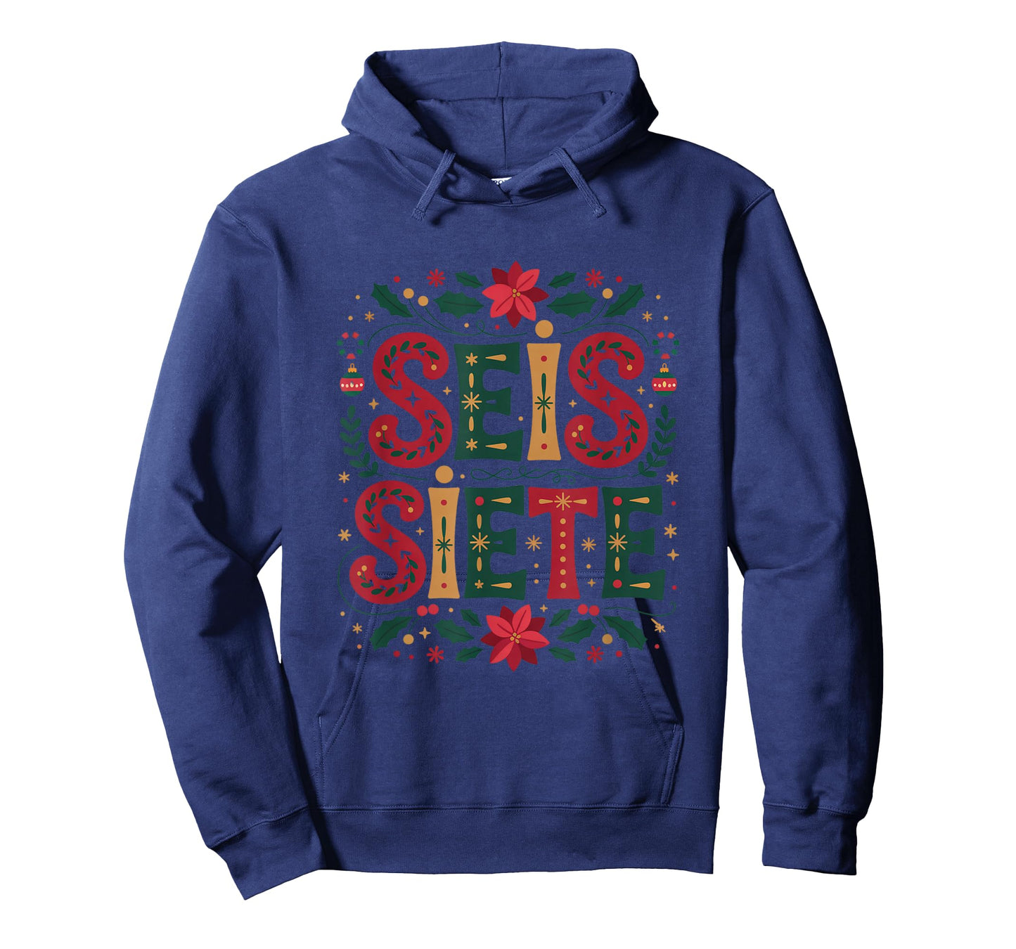 67 Six Seven Spanish Teacher Bilingual SEIS Siete Christmas T-Shirt