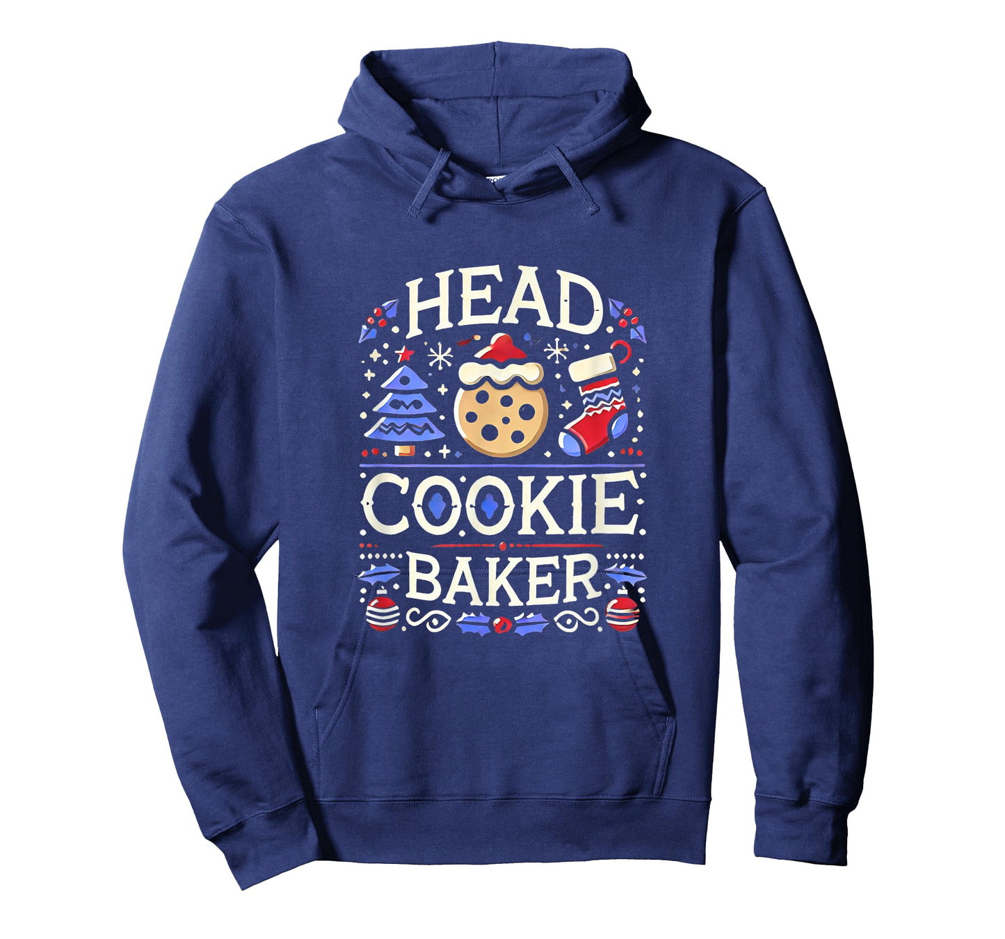 Christmas Head Cookie Baker Xmas Cookie Baking T-Shirt