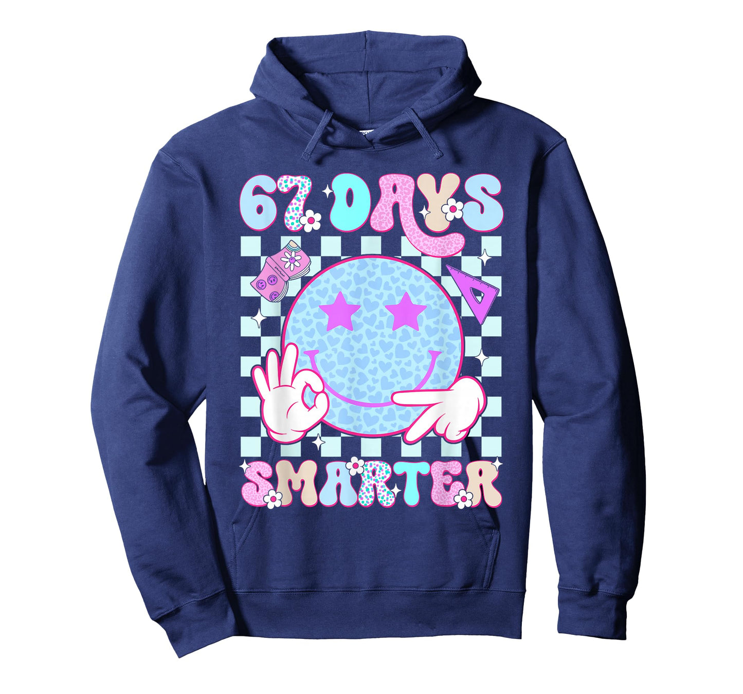 67th Day of School Shirt 67 Days Smarter Teacher Boy Girls T-Shirt