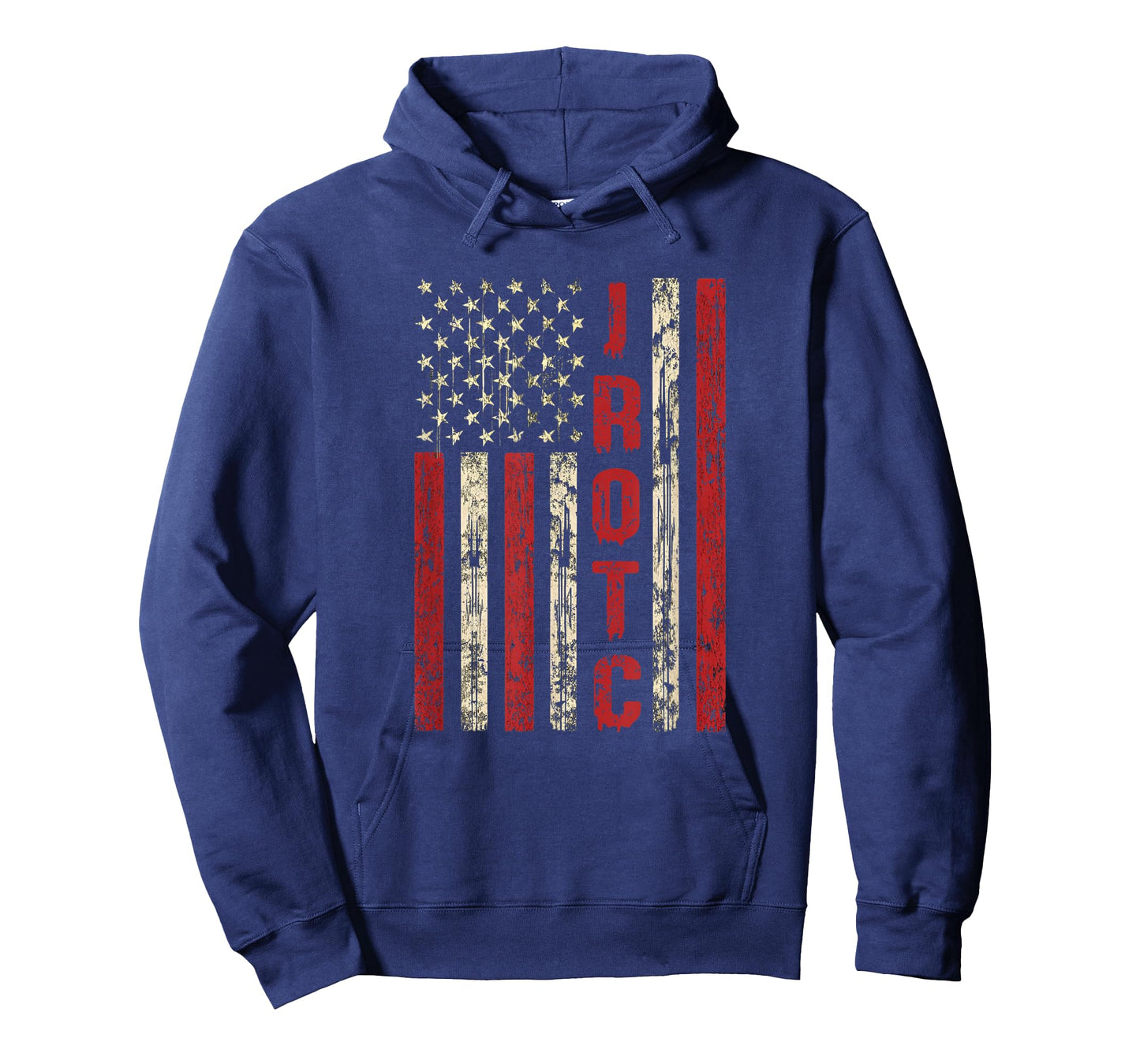 Funny Junior ROTC Cadet American Flag JROTC Cool Vintage T-Shirt