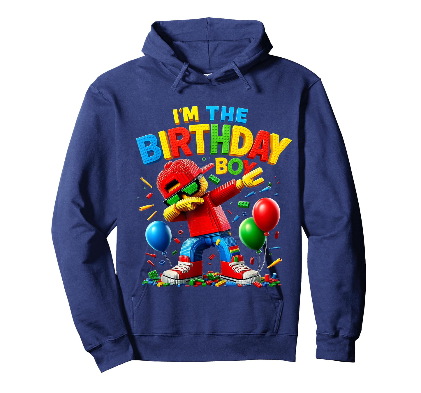 Builder Gamer Building Blocks Bruh Birthday Brick T-Shirt