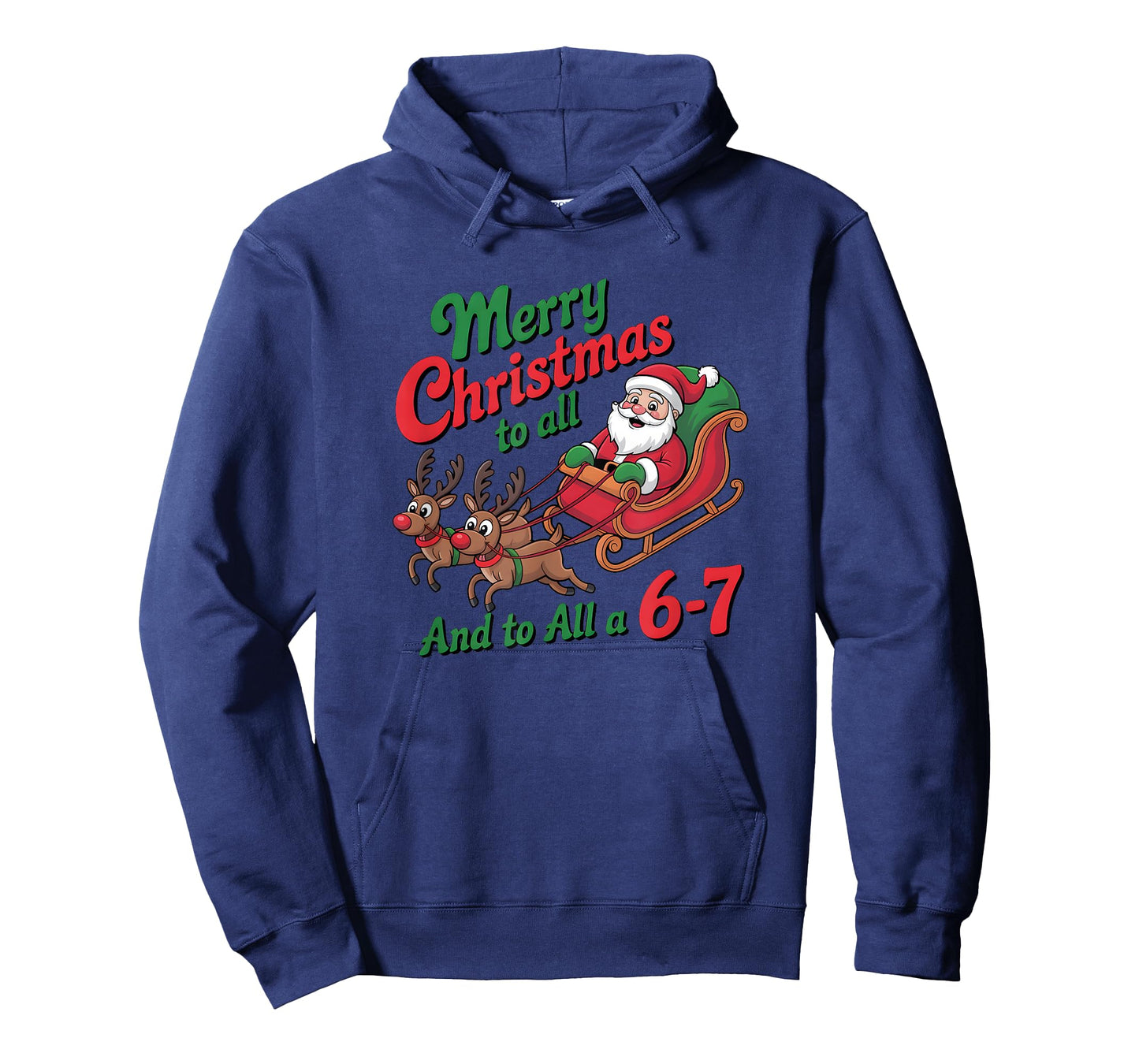 Funny 67 Christmas Shirt 67 Merry Christmas to All a 67 T-Shirt