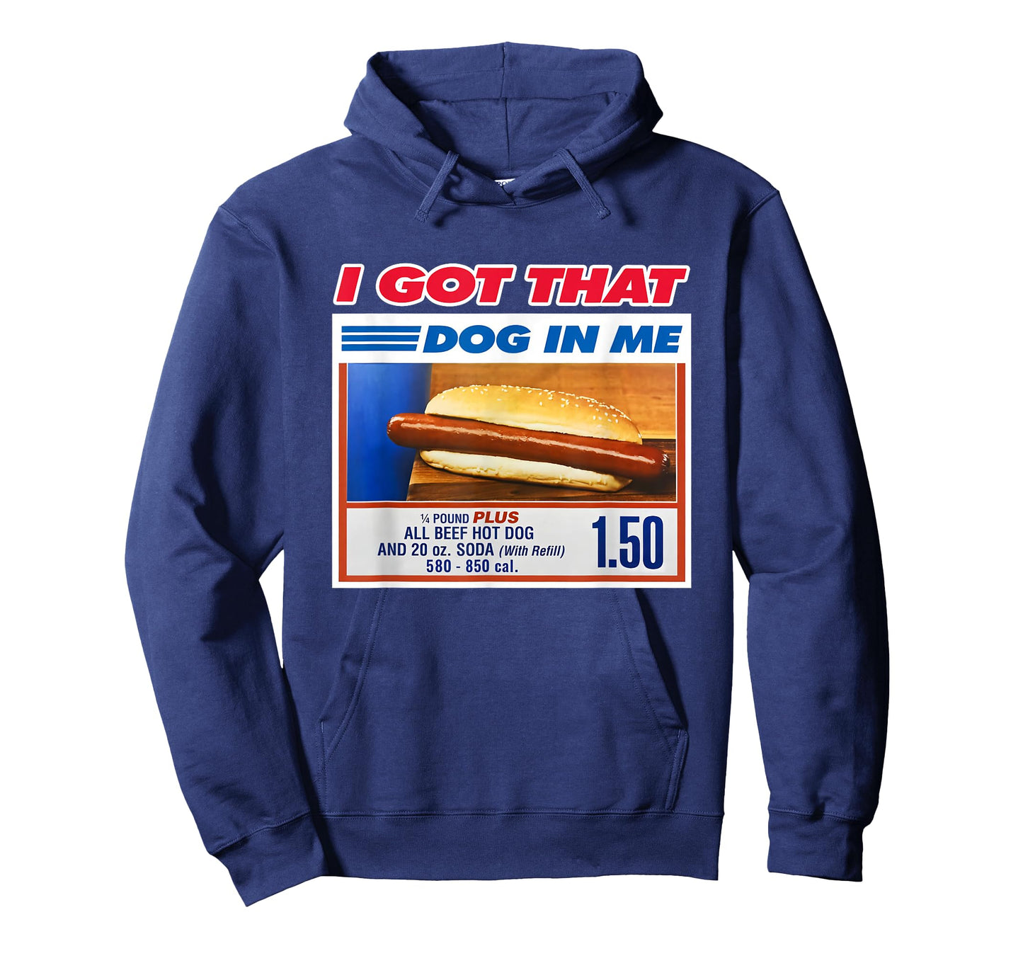 Retro Vintage I Got That Dog in Me Funny Hotdog Men Women T-Shirt