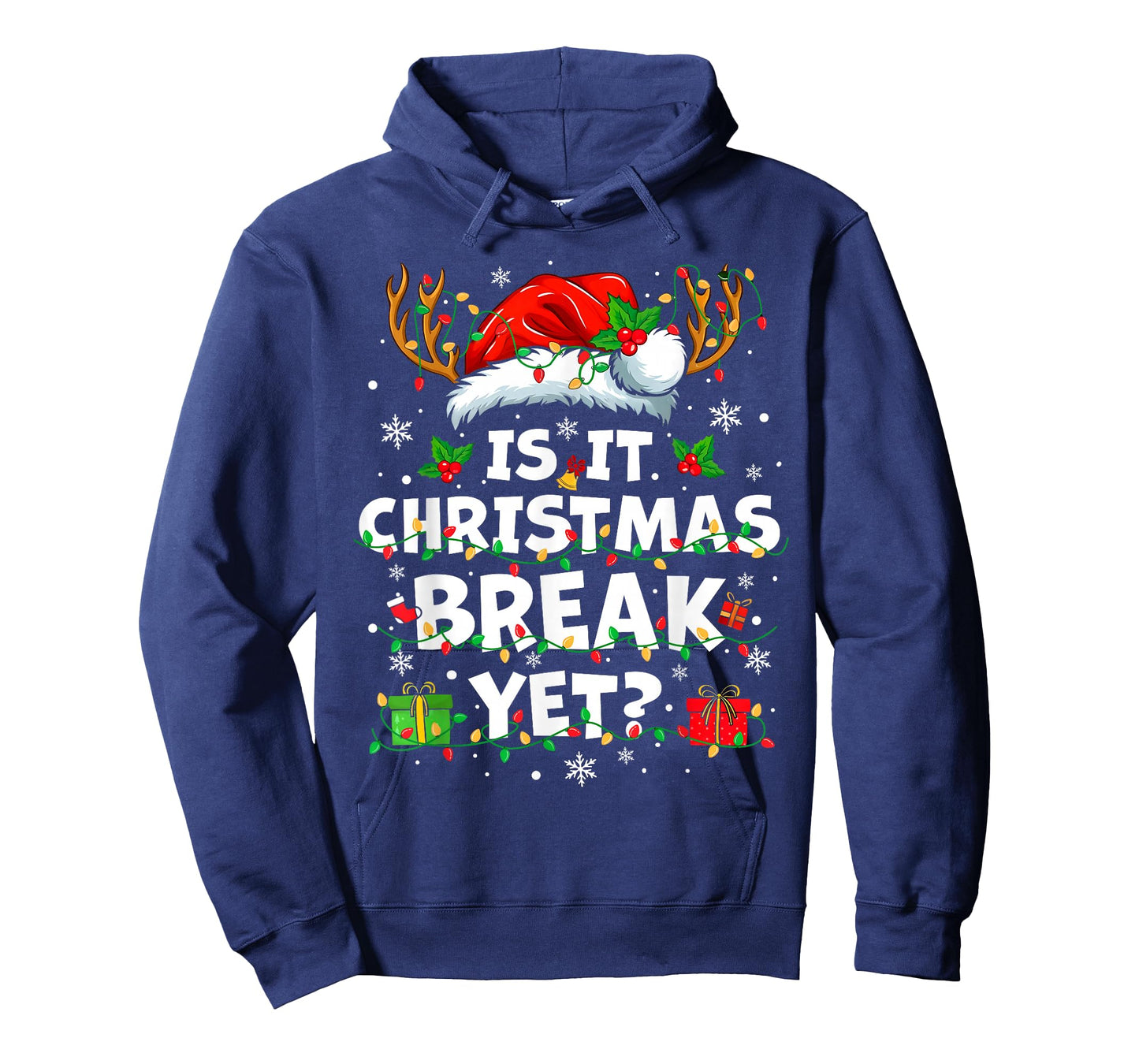 Funny Xmas Holiday is It Christmas Break Yet Teacher Women T-Shirt