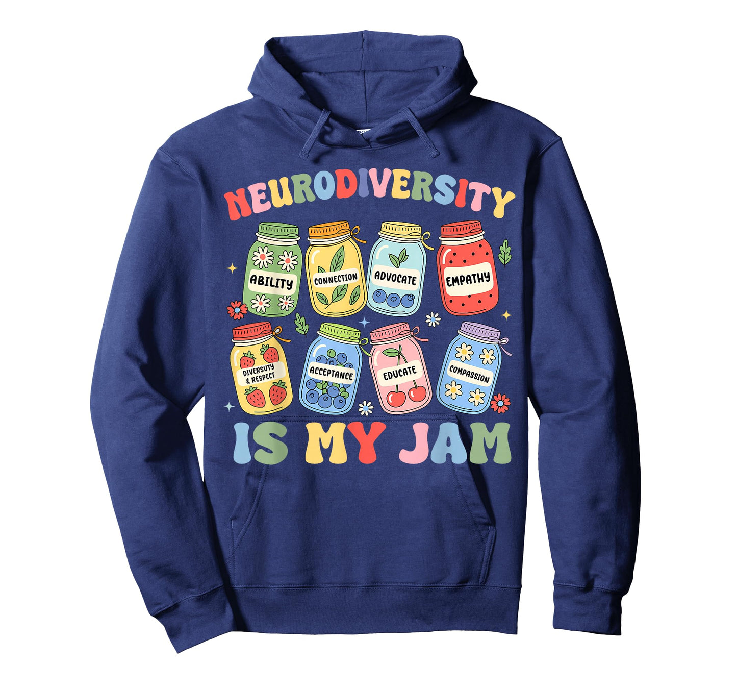 Neurodiversity is My Jam Autism Inclusion Special Education T-Shirt