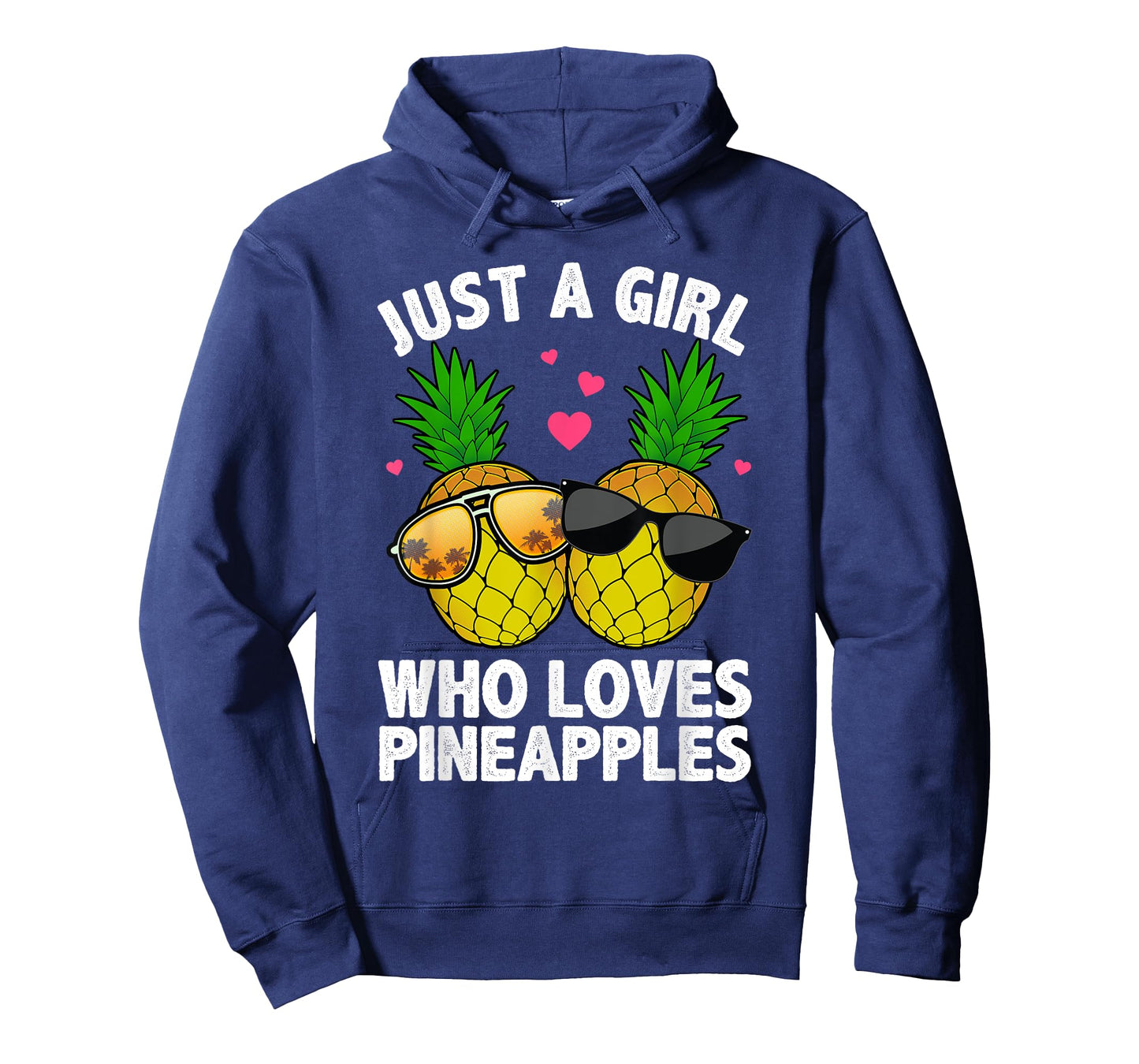 Cool Pineapple Art For Women Girls Hawaiian Aloha Pineapples T-Shirt