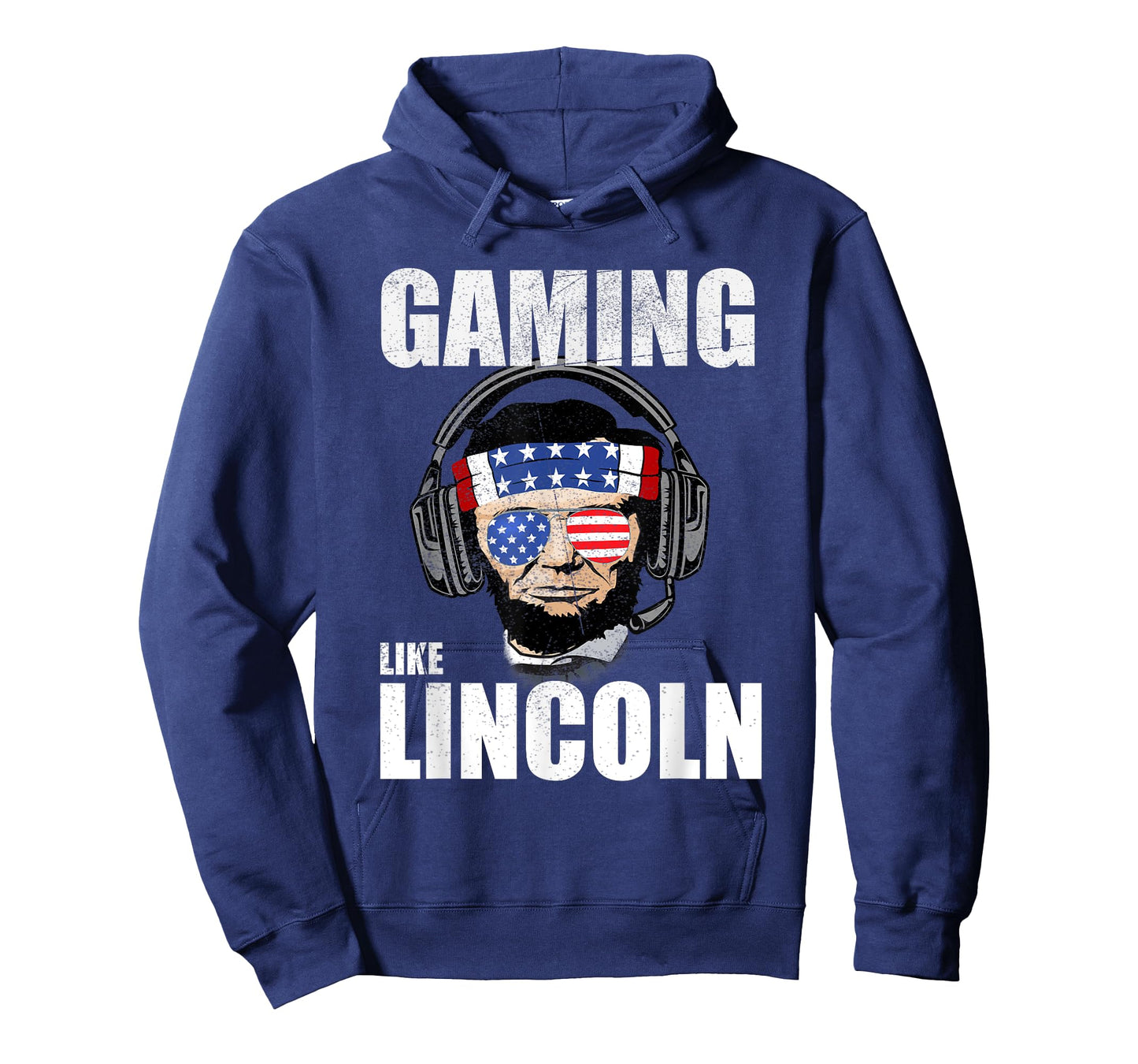 4th of July Gaming Like Lincoln Funny Abe Lincoln Gamer Meme T-Shirt