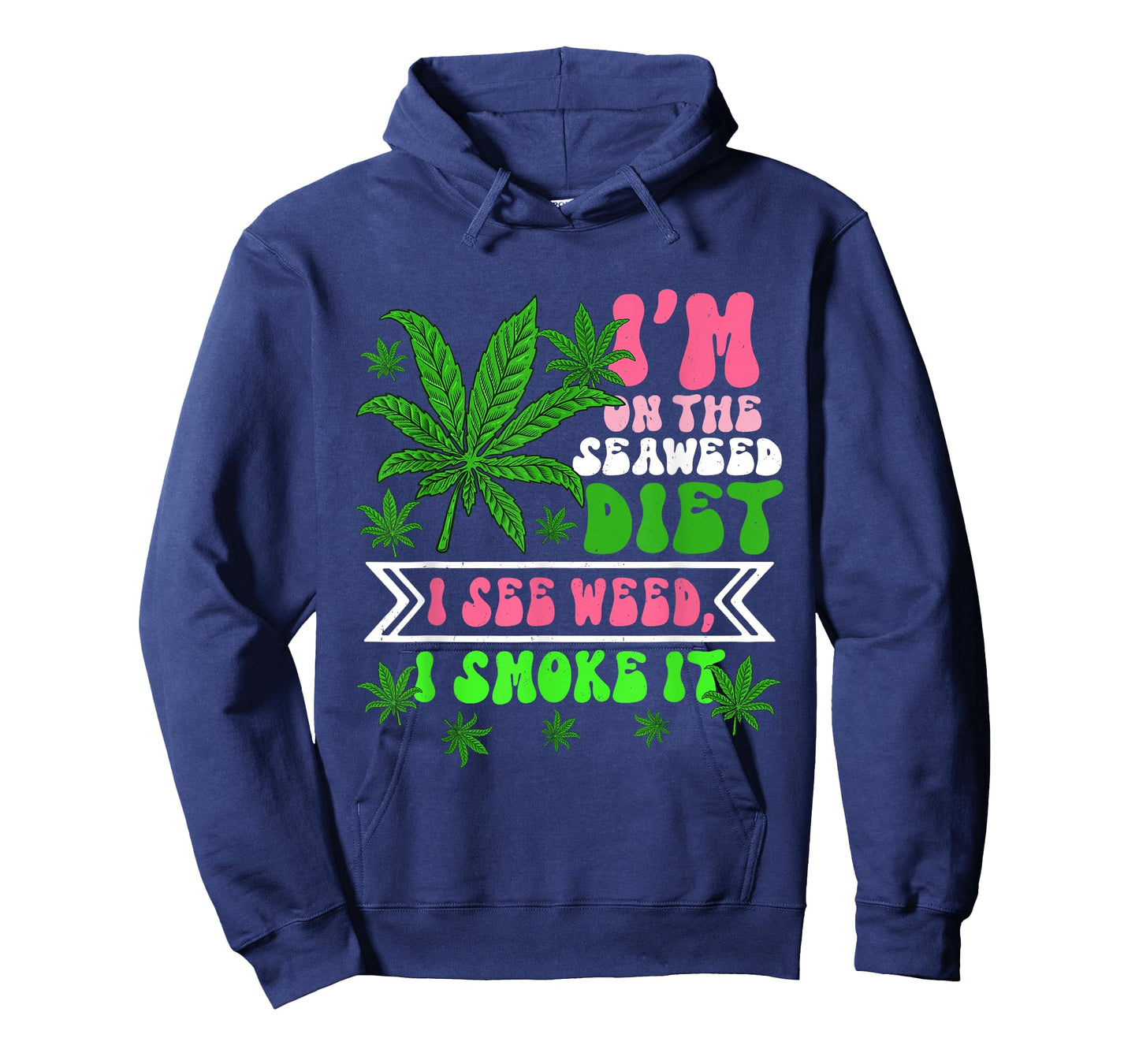 Cat Weed Marijuana 420 Smoker Funny Yes I Smell Like Weed T-Shirt