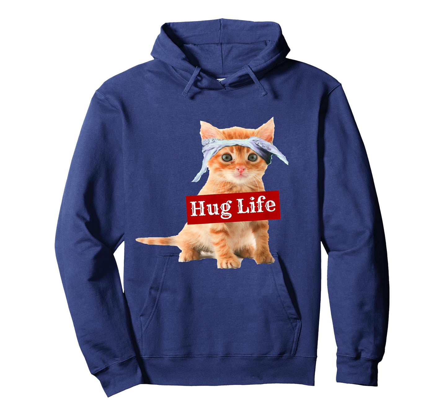 Hug Life Kitty cat Thug Gansta Kitten Kitty Funny Gangster T-Shirt