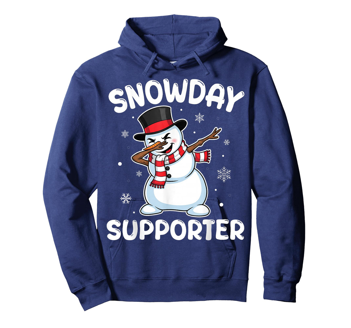 Snow Days Supporter Funny Christmas Dabbing Boys Men T-Shirt