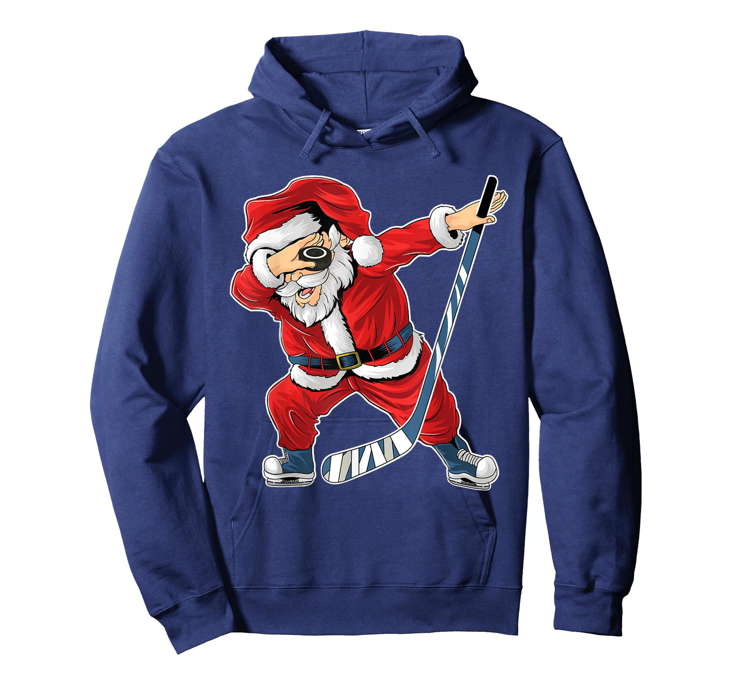 Ice Hockey Dabbing Santa Claus Hockey Player Christmas T-Shirt