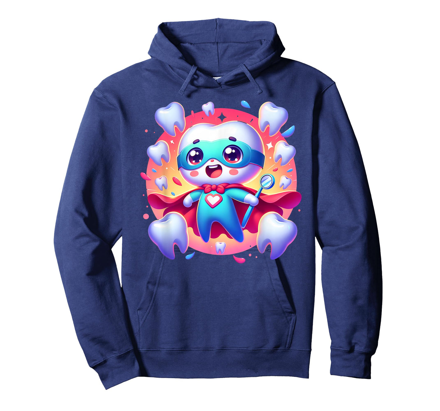 Cute Super Hero Dentist Superhero Tooth Doctor T-Shirt