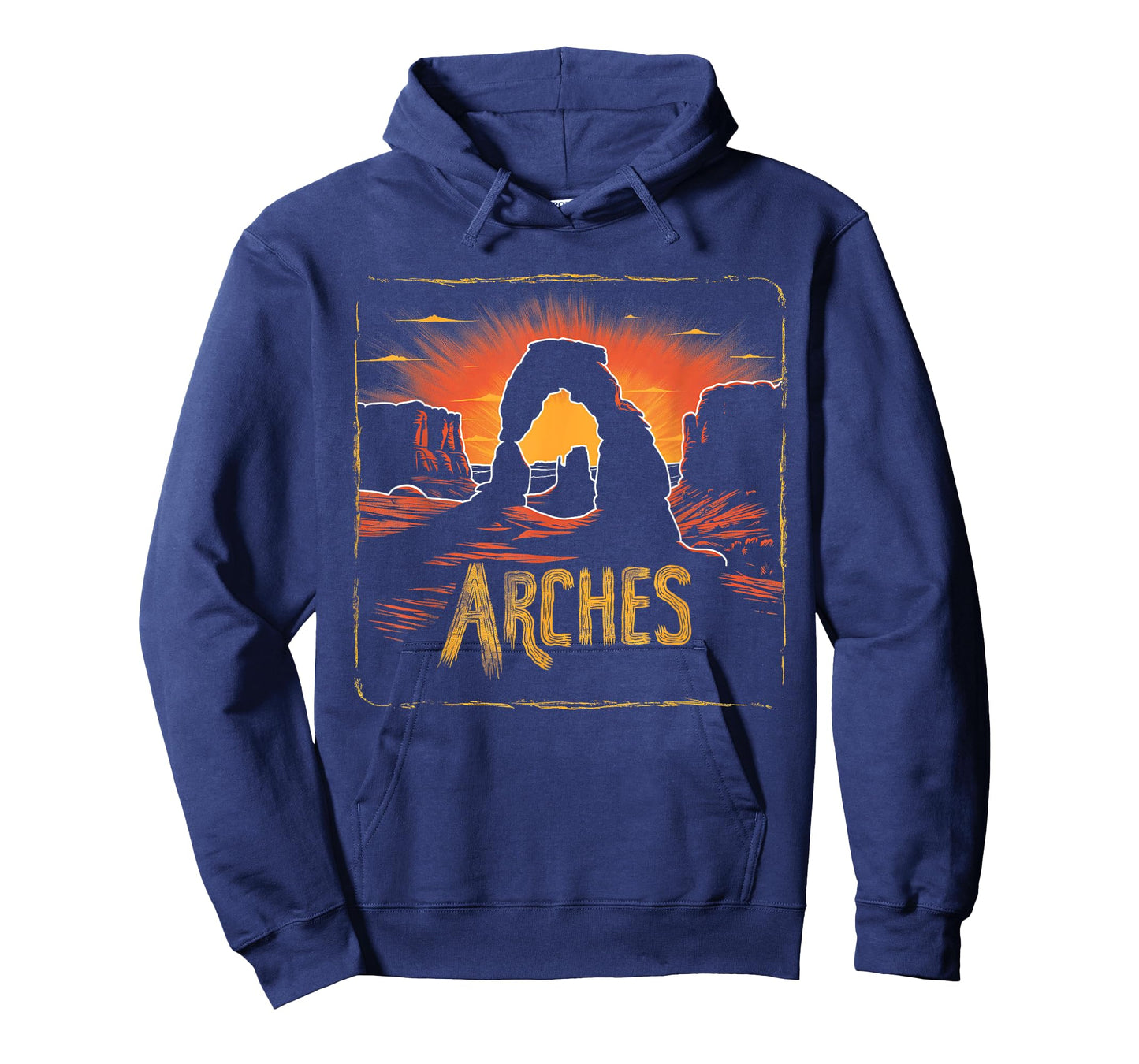 Arches - US National Park Utah Vintage Men Women Kids Retro T-Shirt