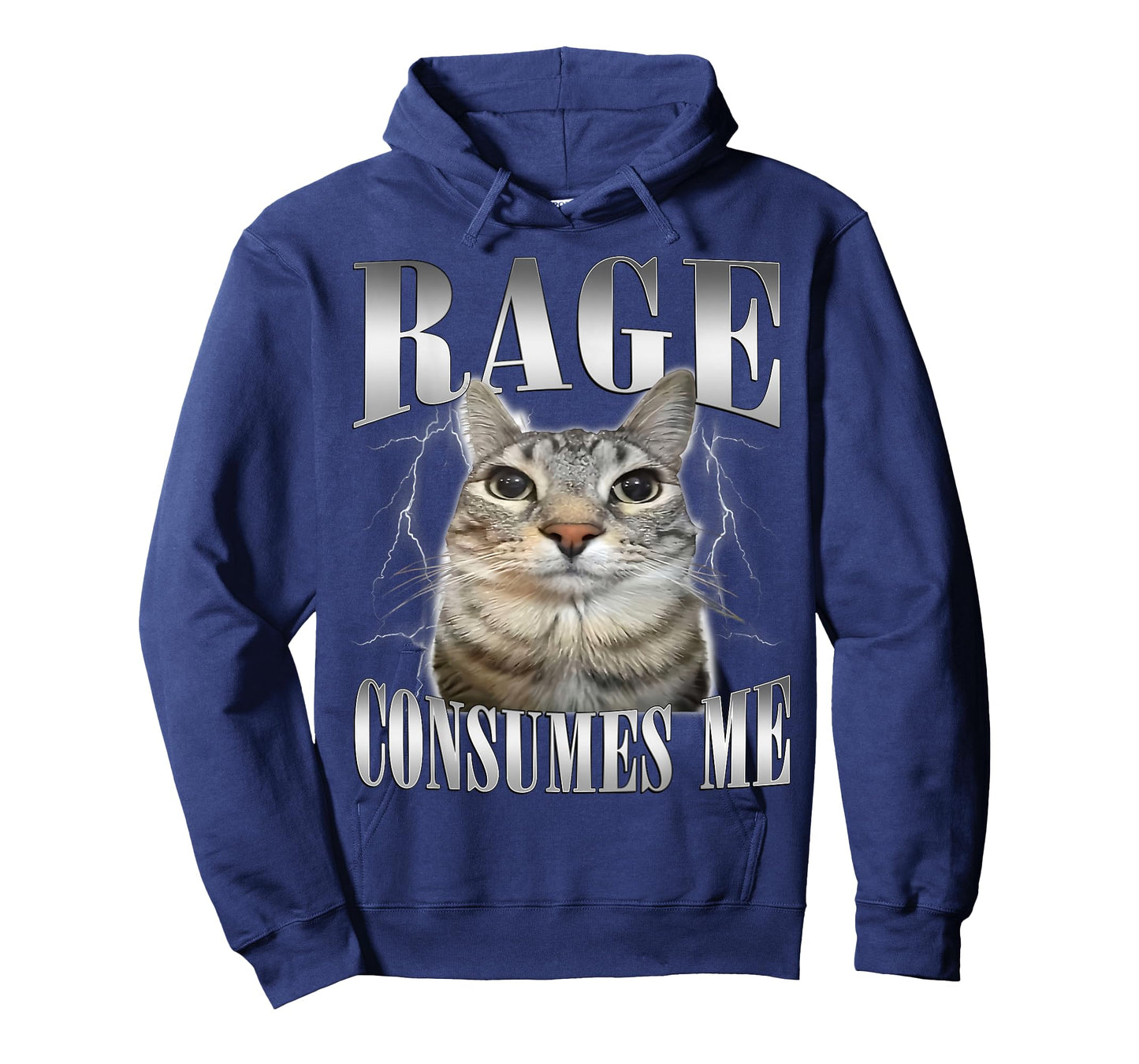 Rage Consumes Me Funny Cat Oddly Specific Cat Meme Men Women T-Shirt