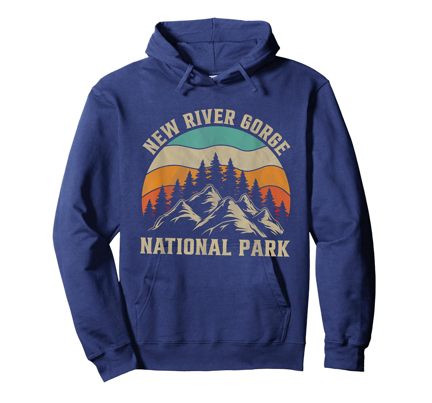 Retro Vintage Graphic New River Gorge National Park T-Shirt
