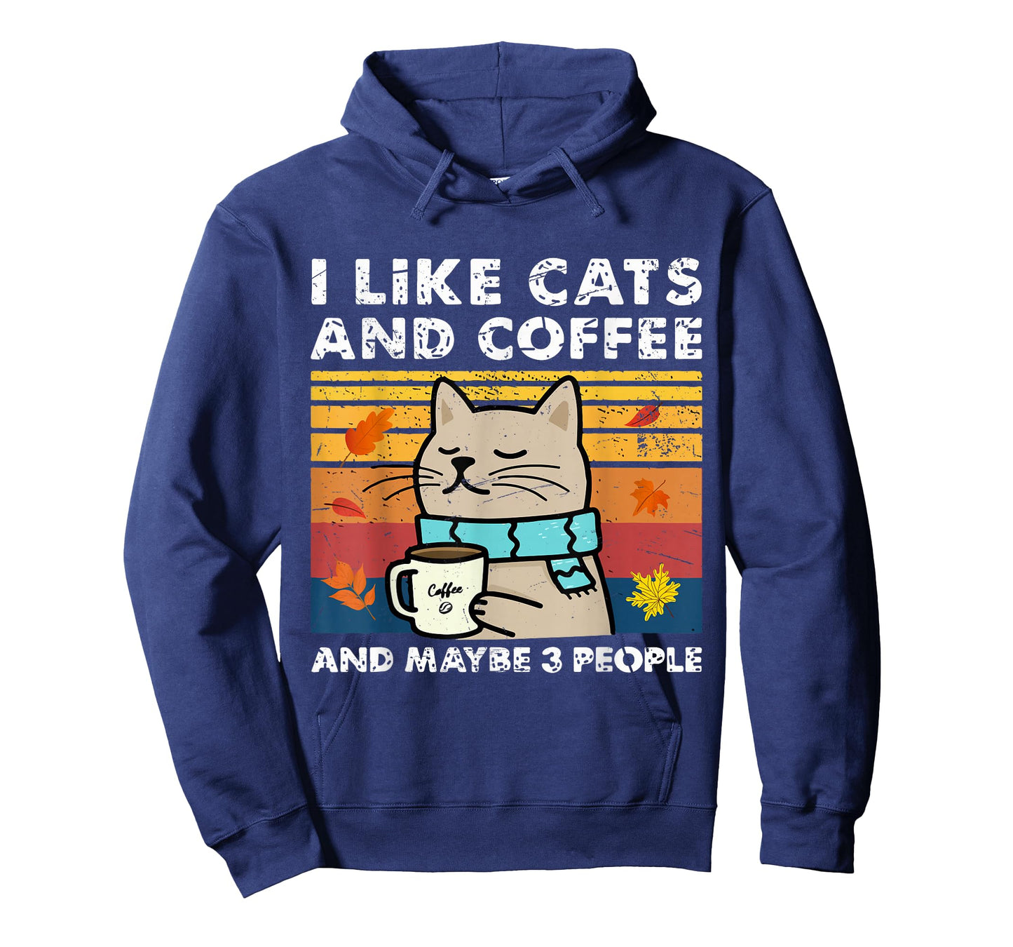 I Like Cats and Coffee and Maybe 3 People, Cats Lover Women T-Shirt