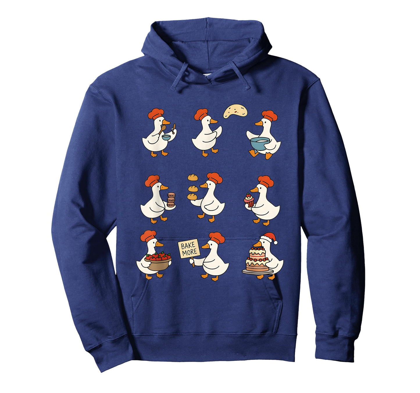 Cute Goose Baking Funny Baker Goose Chef Pastry Baker Lover T-Shirt