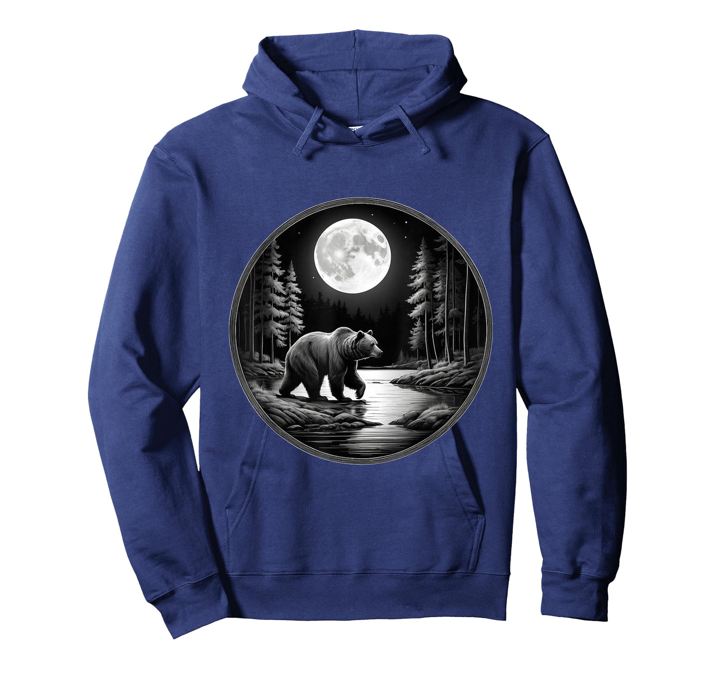 Moon Bear Wildlife Scene for Outdoor and Nature Fans T-Shirt