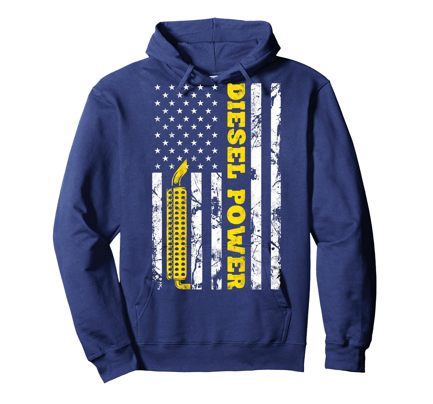 Thin yellow line flag Diesel Power American Driver gift T-Shirt