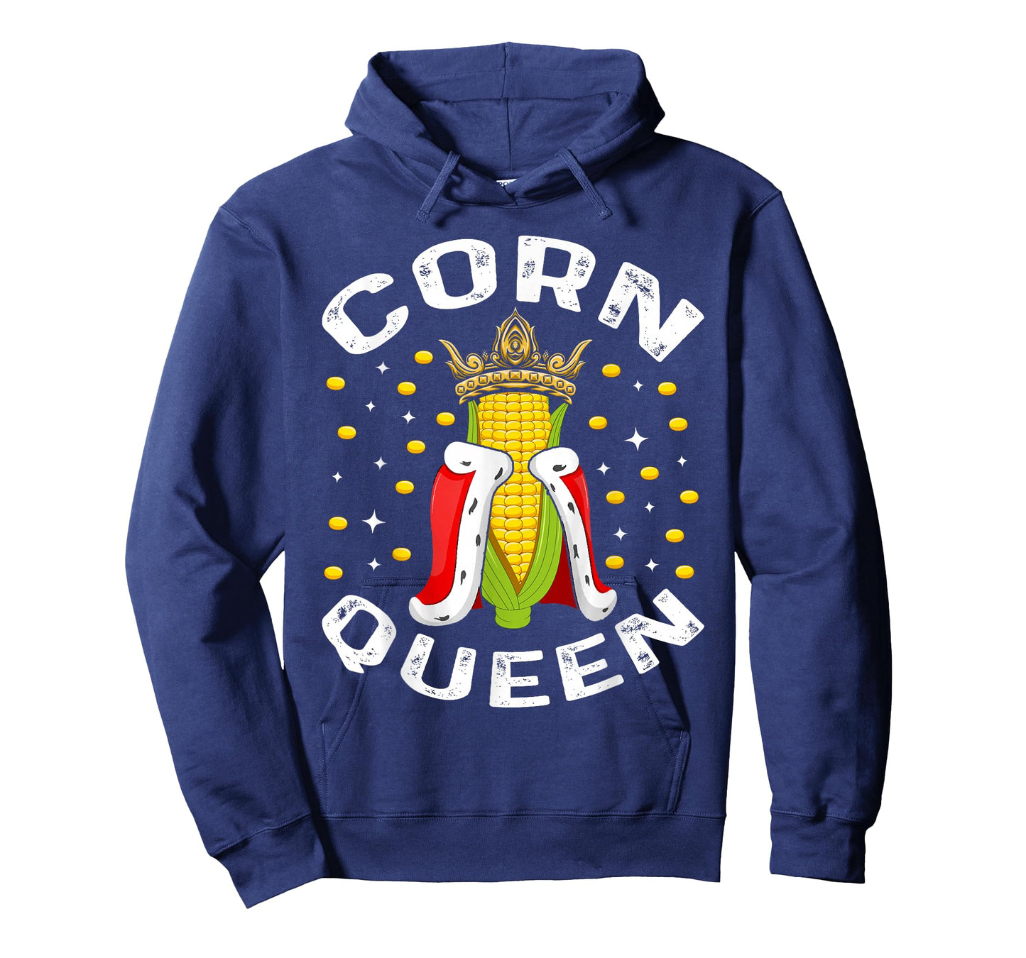 Cool Corn Queen For Women Girls Food Farming Corn Cob Farmer T-Shirt