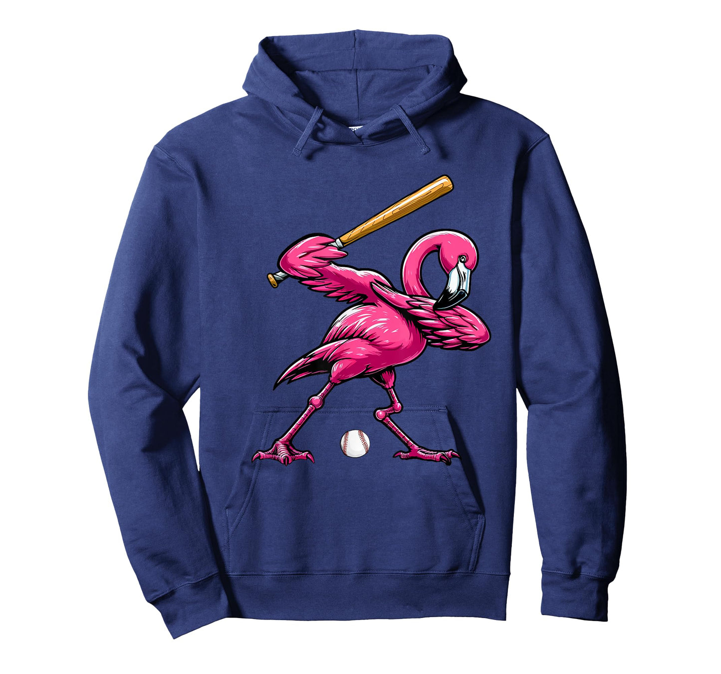 Dabbing Flamingo Costume Baseball Player Fan Lover Team T-Shirt