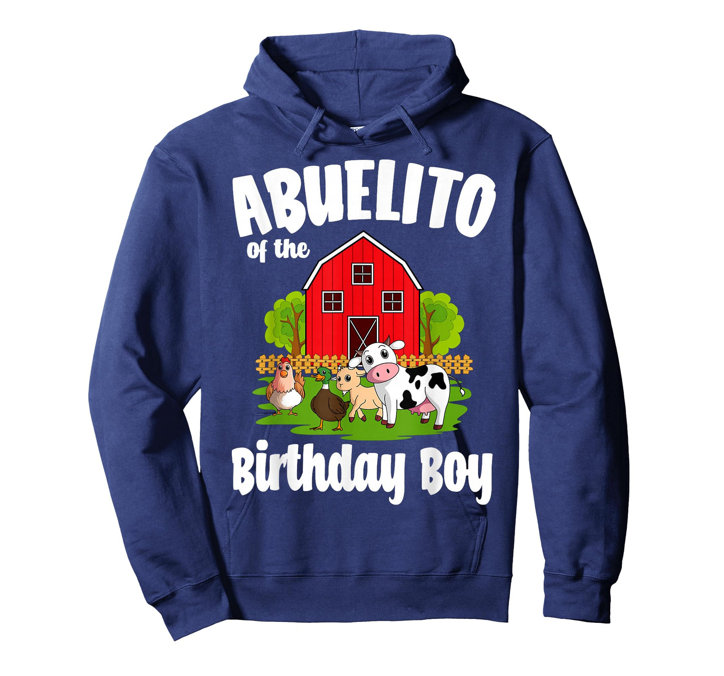 Abuelito Of The Birthday Boy Farm Animal Bday Party T-Shirt