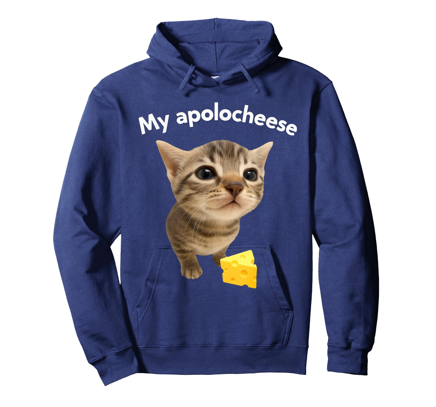 Funny Cat Meme My apolocheese for Women Men T-Shirt