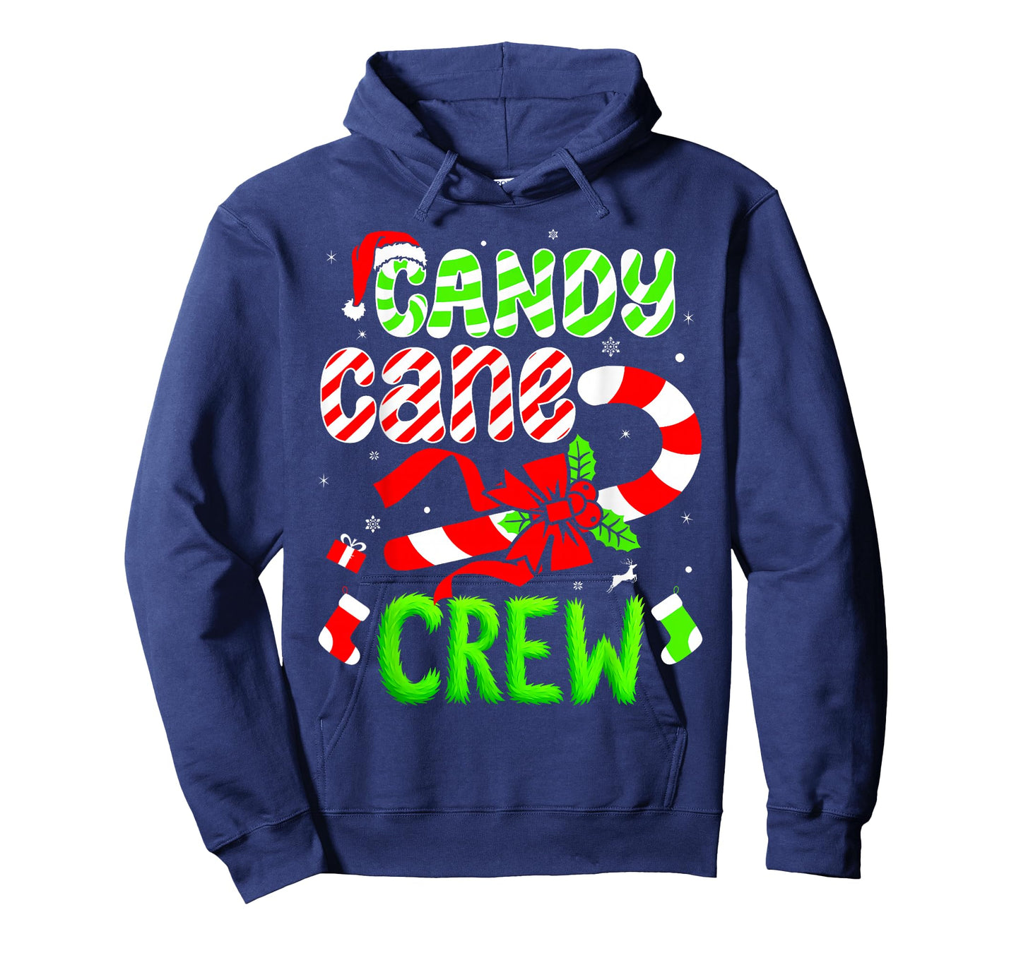 Candy Cane Crew Adult Men Women Kids Christmas T-Shirt